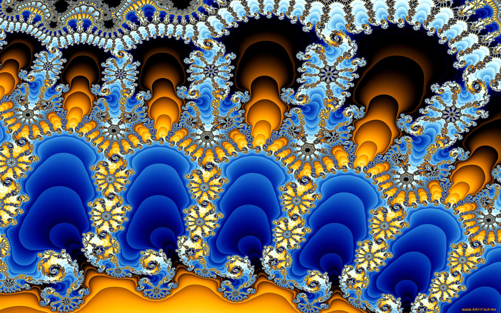 3д, графика, фракталы, , fractal, фон, цвета, узор