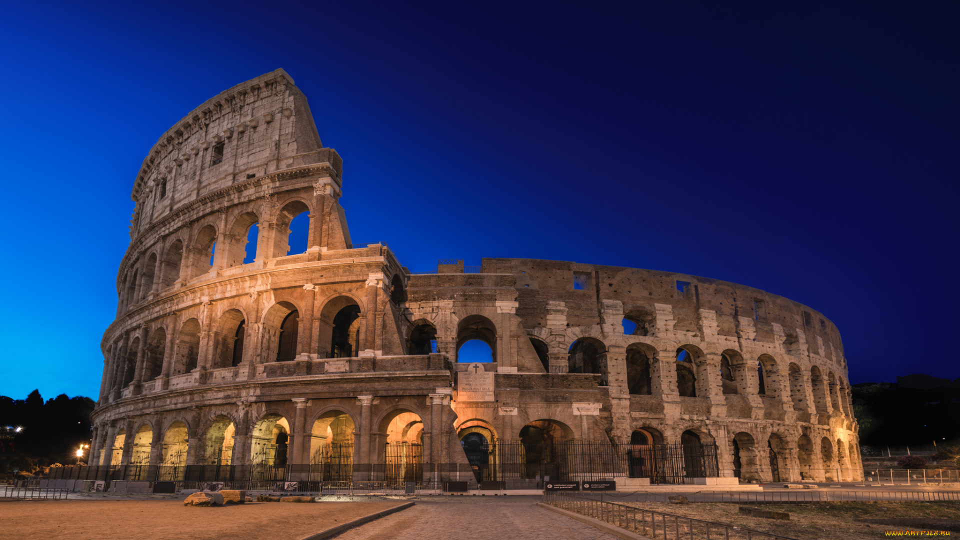 colosseum, города, -, исторические, , архитектурные, памятники, колизей