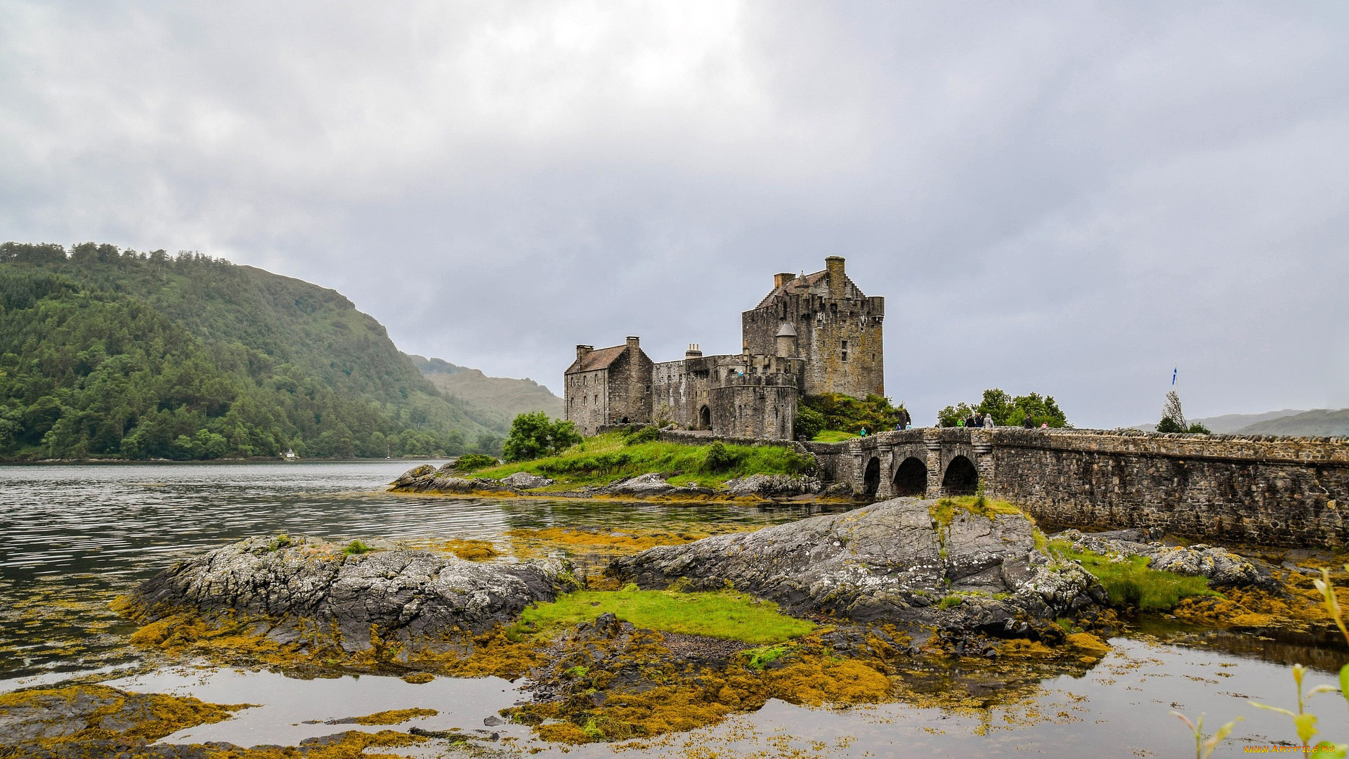 eilean, donan, castle, города, замок, эйлен-донан, , шотландия, eilean, donan, castle