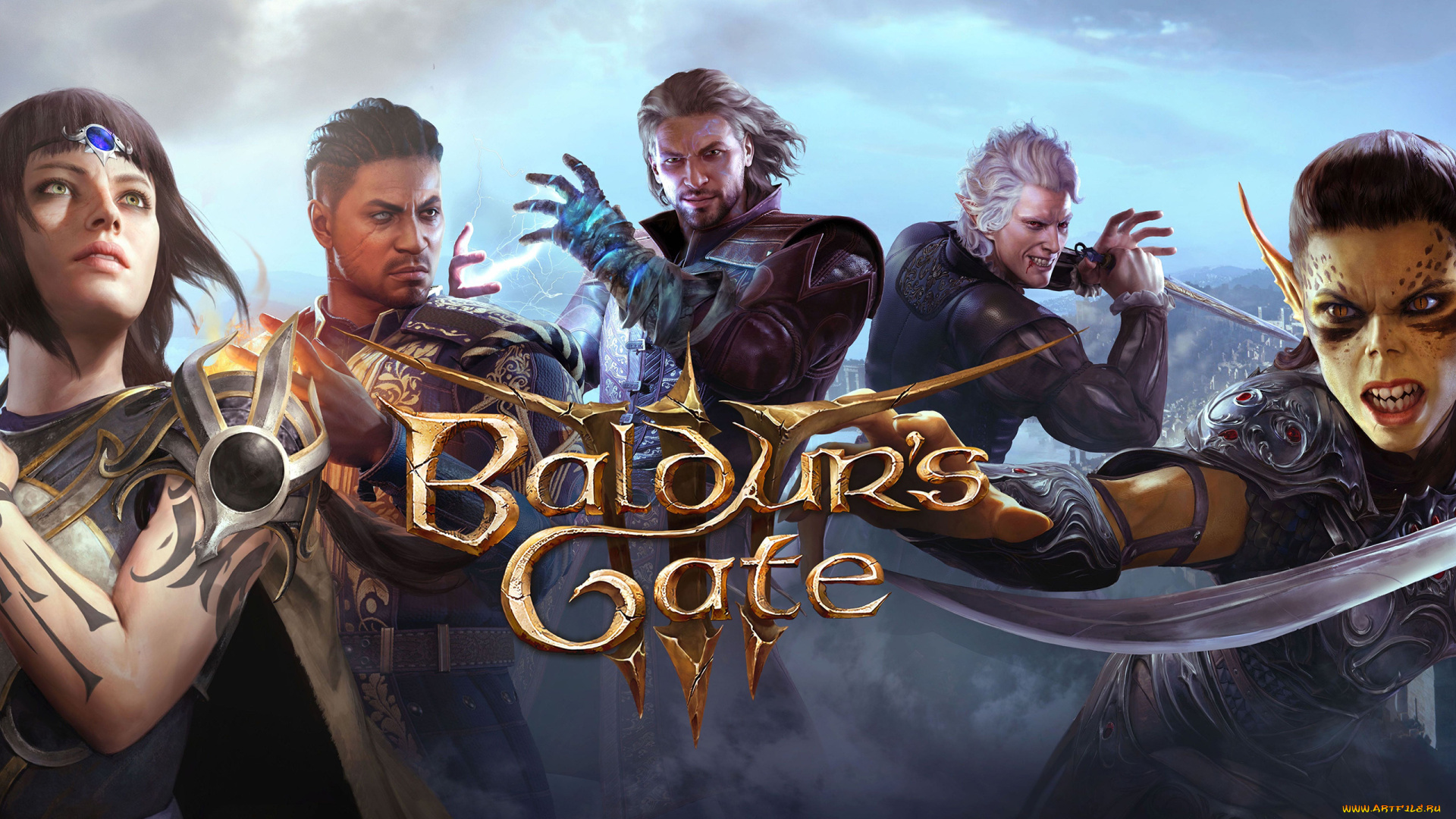 видео, игры, baldur`s, gate, ііi, baldurs, gate, 3