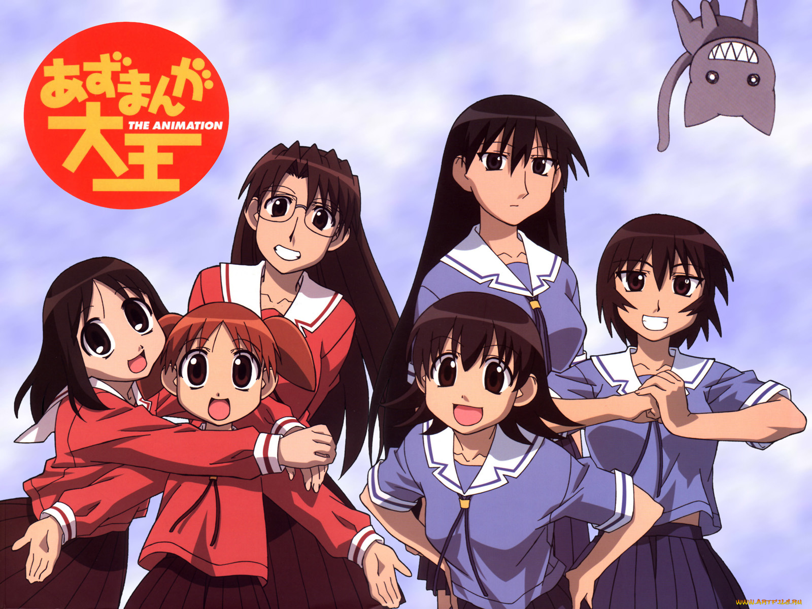 аниме, azumanga, daioh