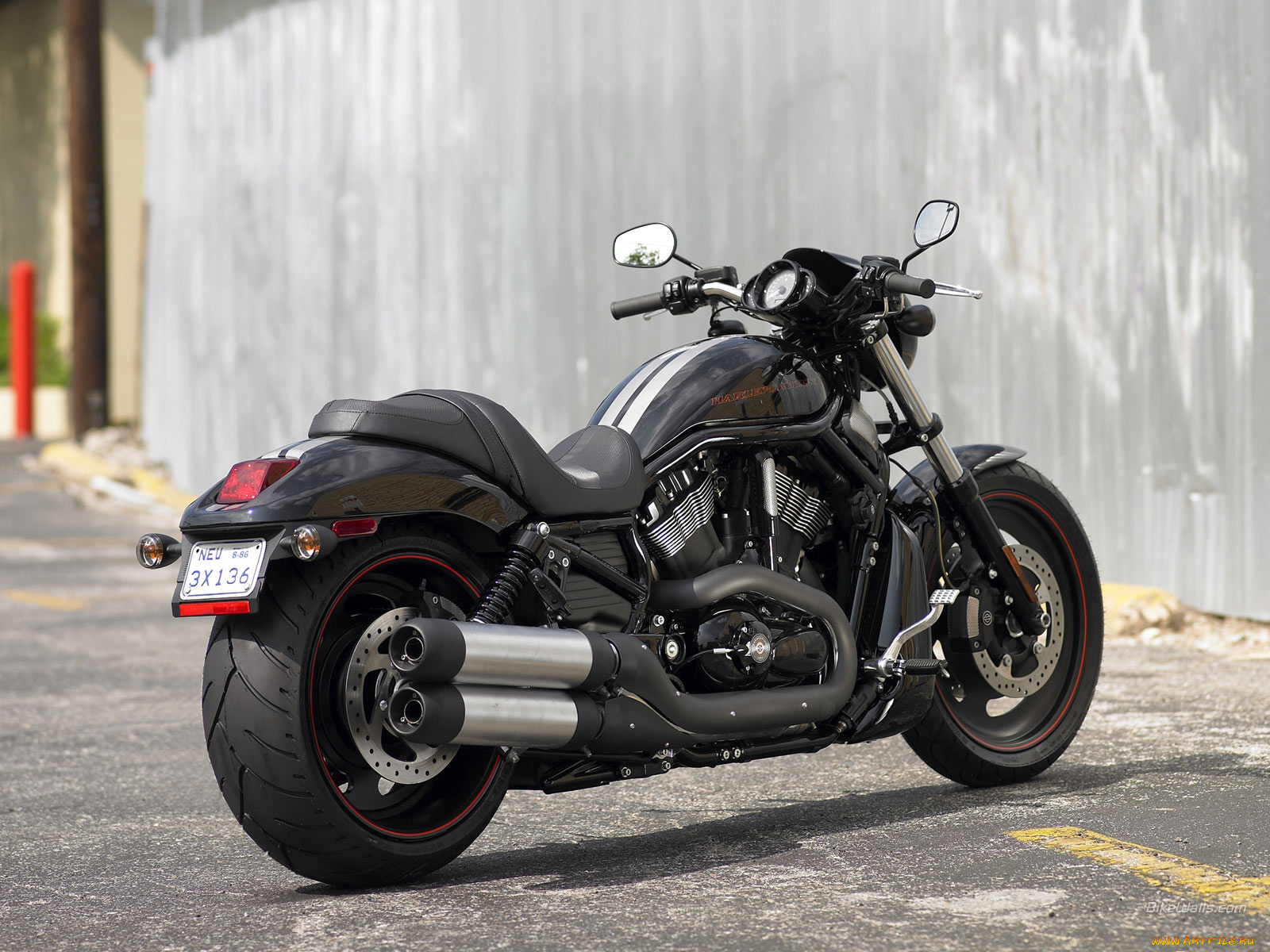 harley, davidson, vrscdx, rod, 2008, мотоциклы