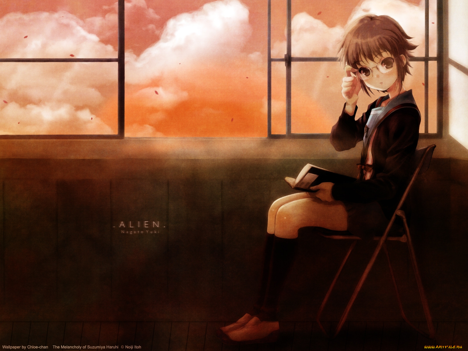 аниме, the, melancholy, of, haruhi, suzumiya