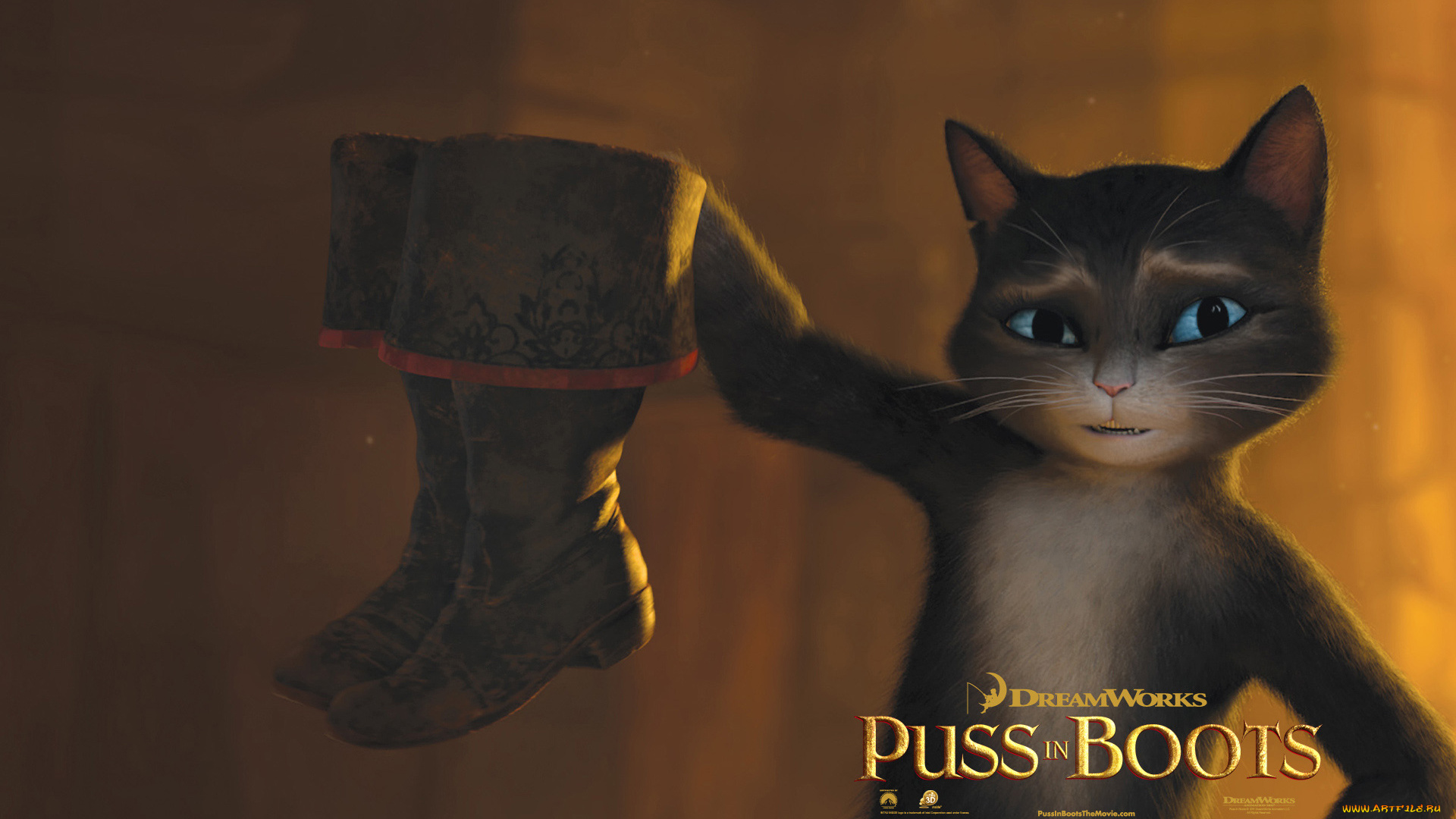 puss, in, boots, мультфильмы, кот, в, сапогах