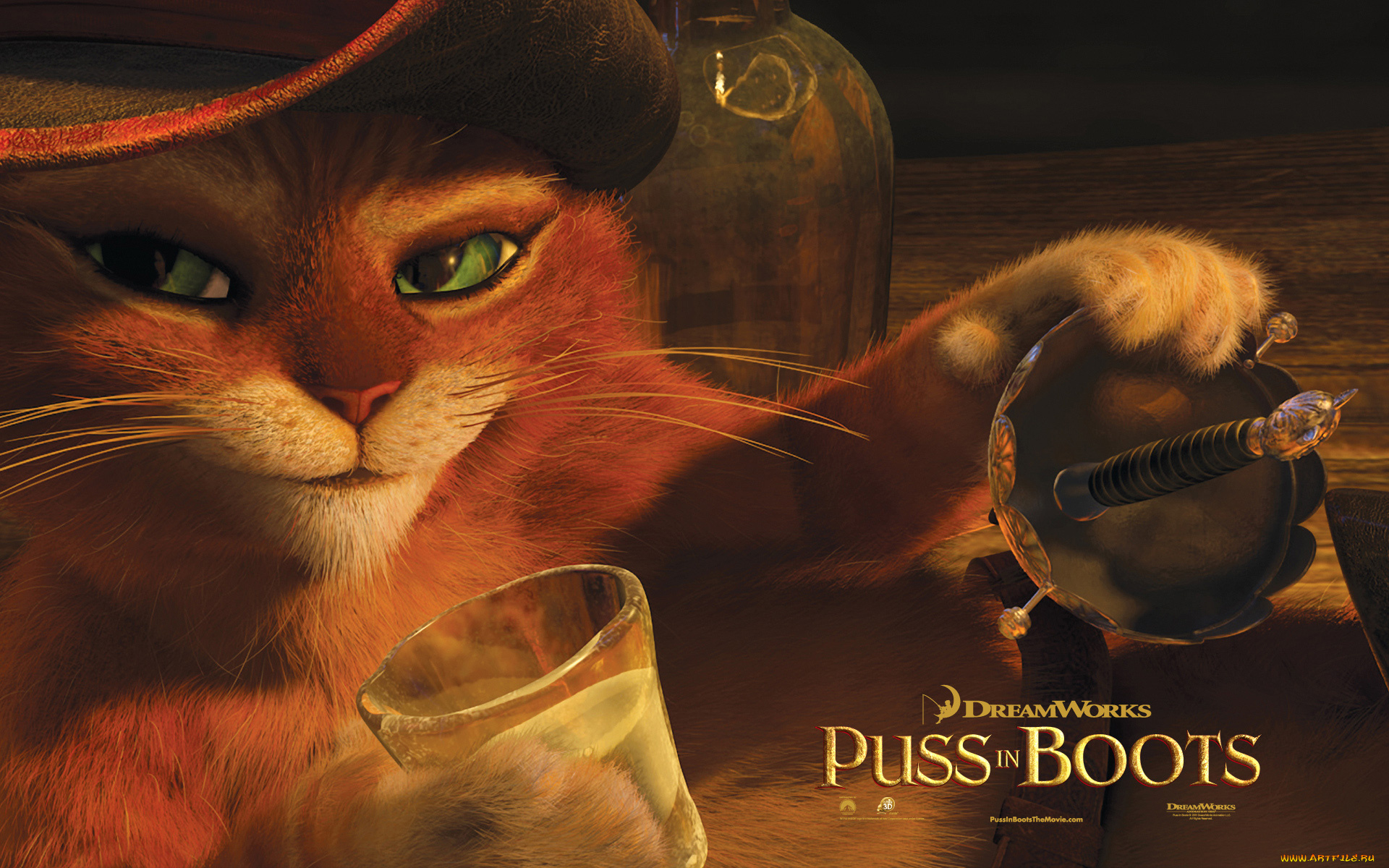 puss, in, boots, мультфильмы, кот, в, сапогах