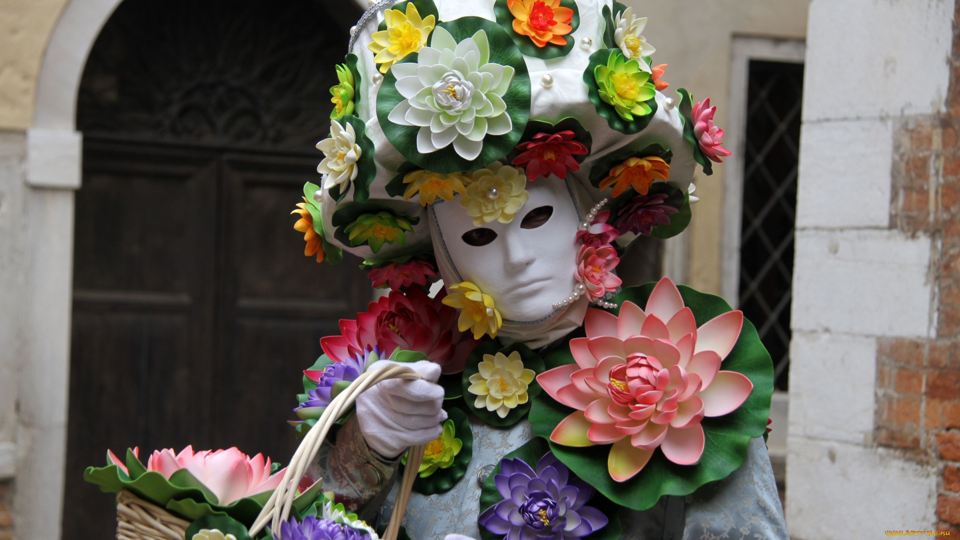 разное, маски, карнавальные, костюмы, цветы, венеция, карнавал
