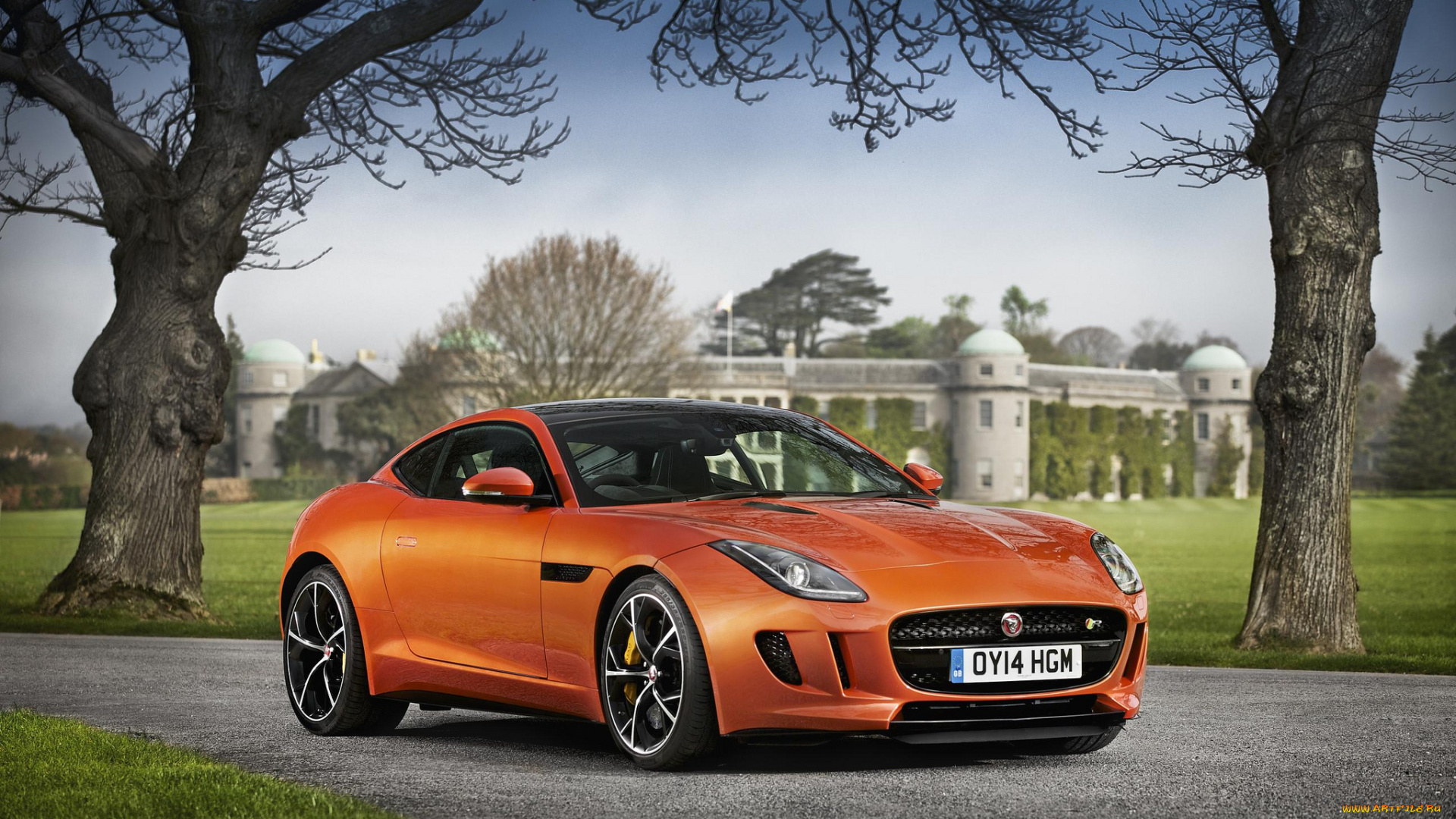2015, jaguar, f-type, coupe, автомобили, jaguar, ягуар, оранжевый