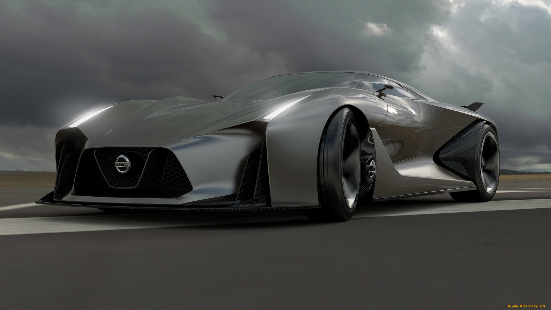 nissan, concept, 2020, vision, gt, автомобили, 3д, спорткар, ниссан