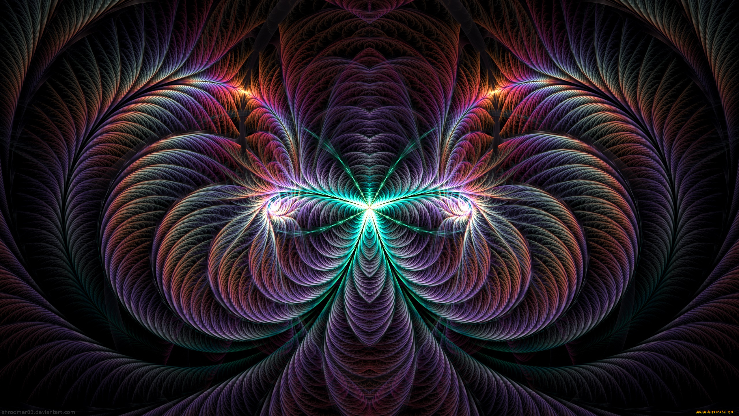 3д, графика, фракталы, , fractal, цвета, фон, узор