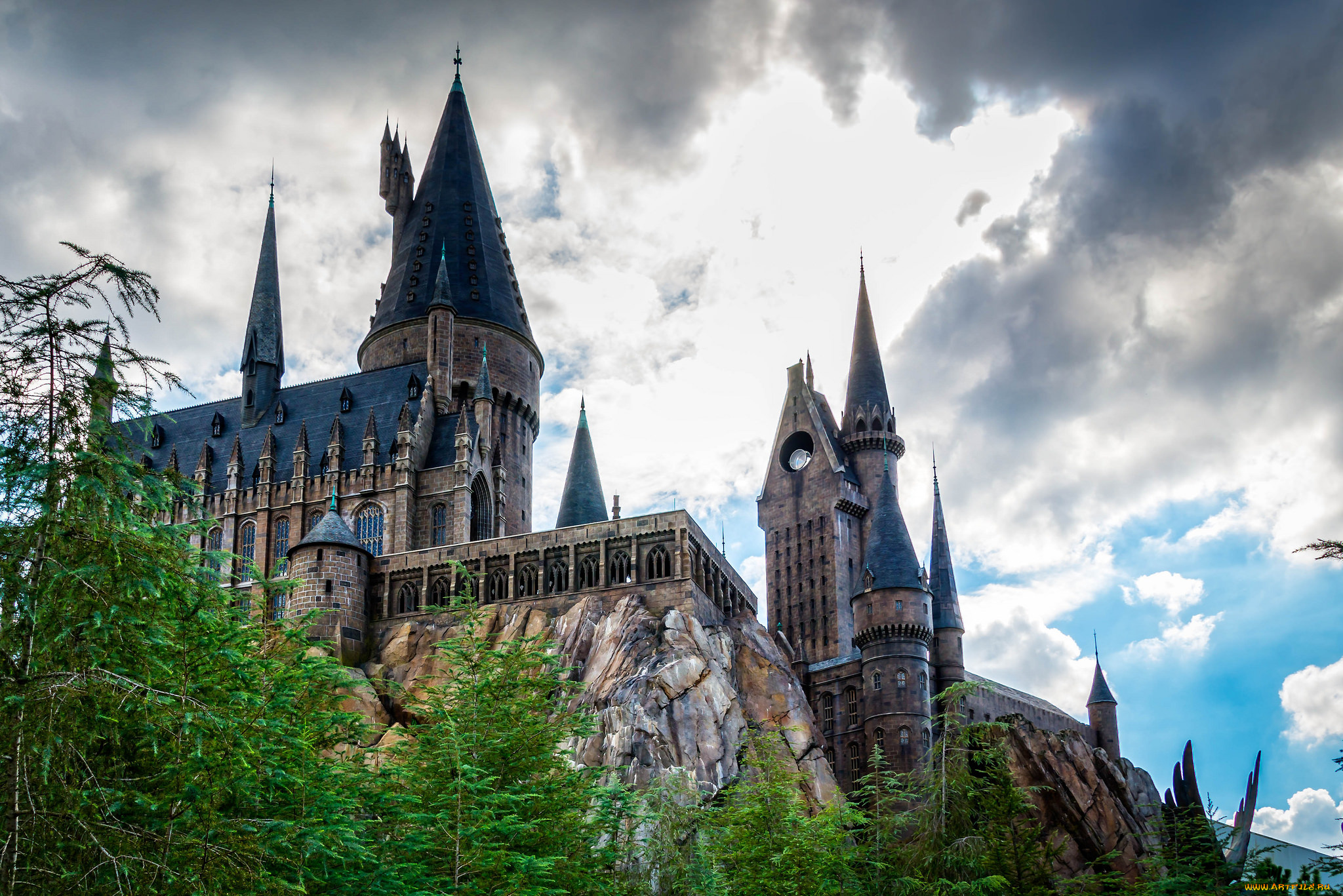 hogwarts, castle, города, -, дворцы, , замки, , крепости, замок
