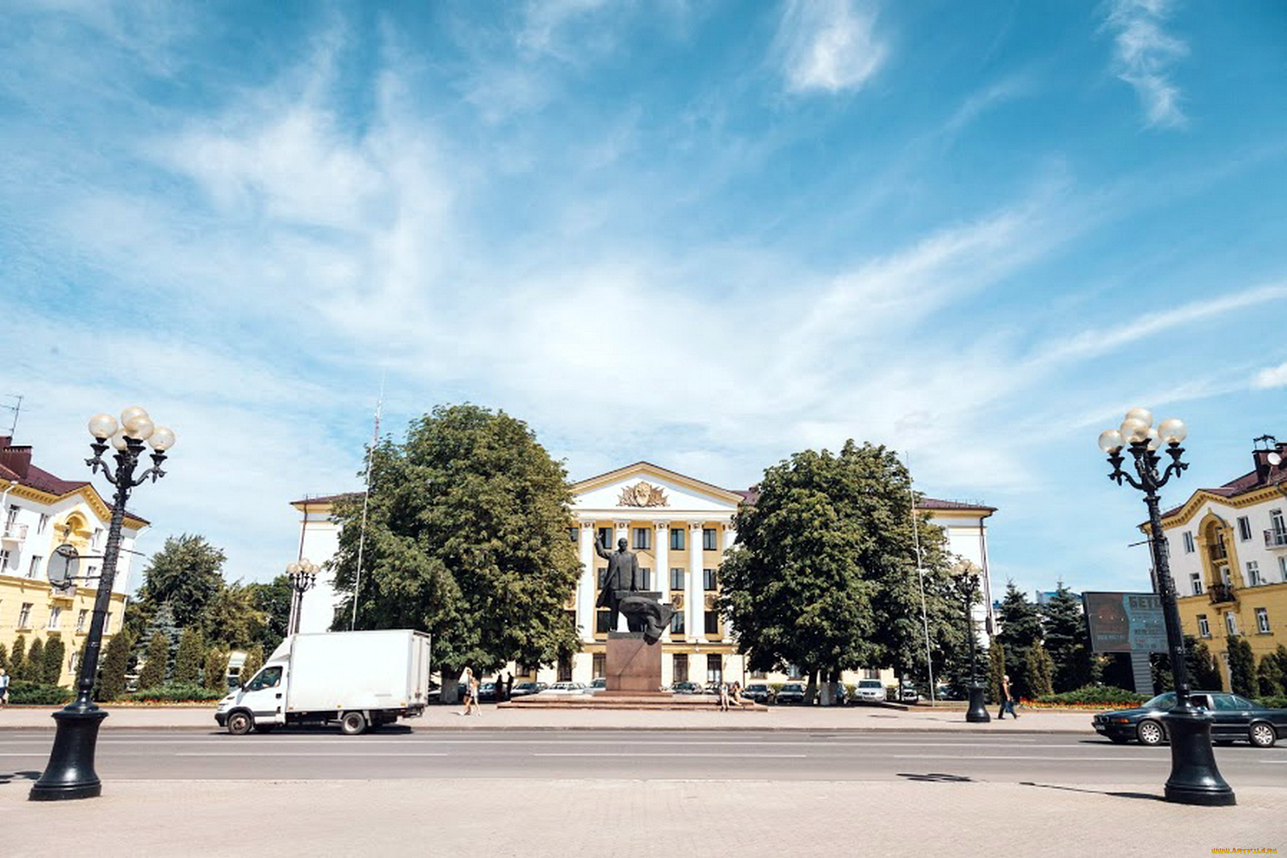 города, -, улицы, , площади, , набережные, памятник, фонари