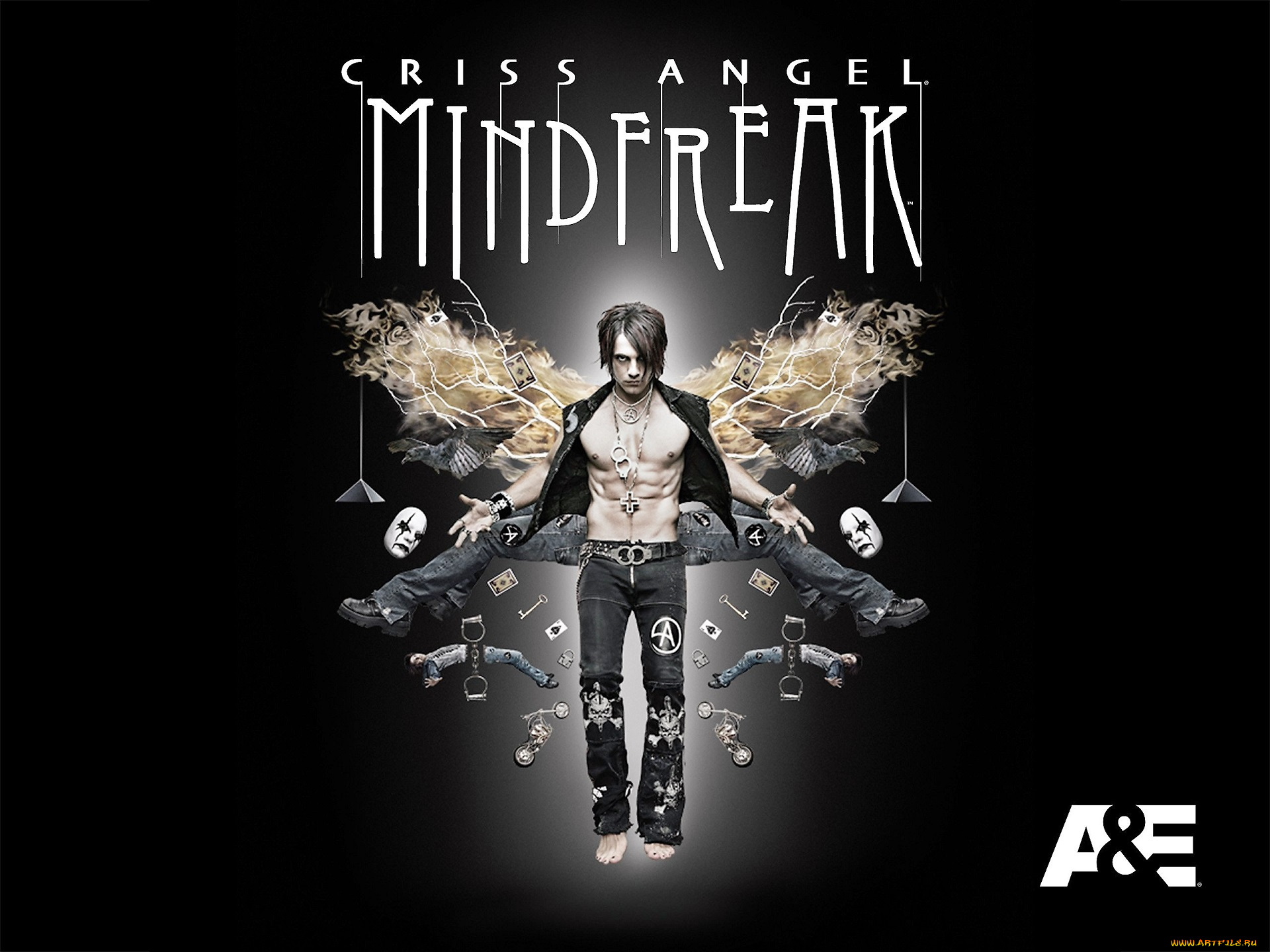 мужчины, christopher, nicholas, sarantakos, , criss, angel, парень, крылья, ноги