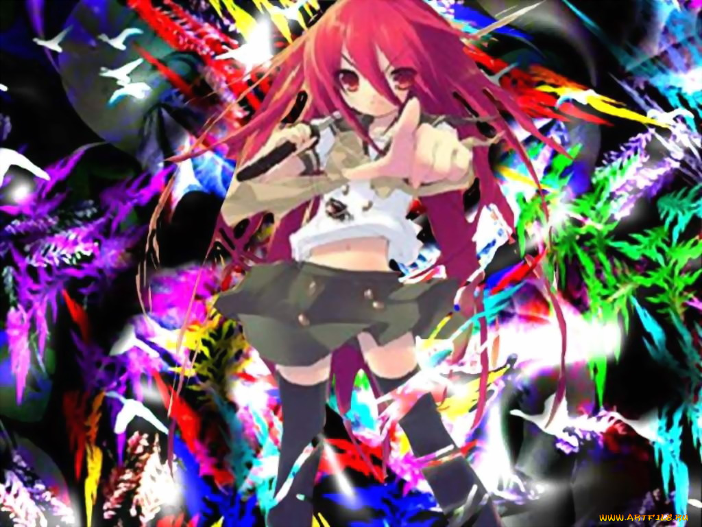 аниме, shakugan, no, shana