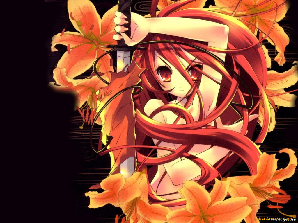 аниме, shakugan, no, shana