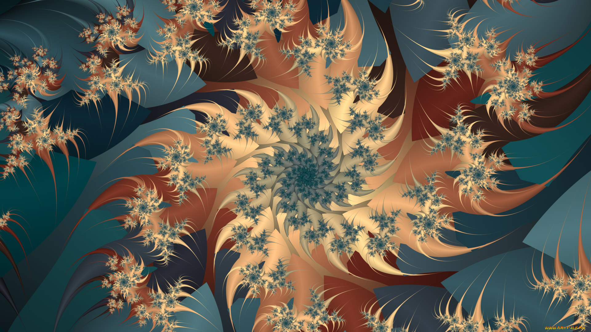 3д, графика, fractal, фракталы