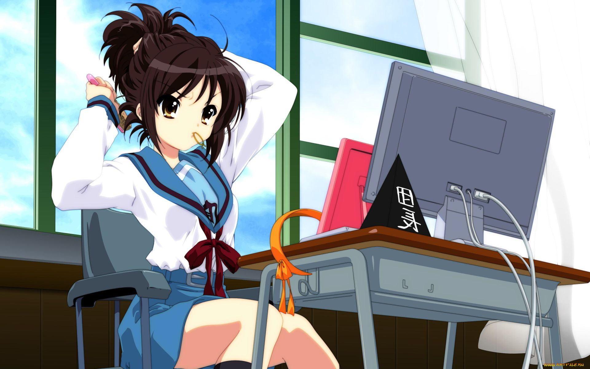 аниме, the, melancholy, of, haruhi, suzumiya