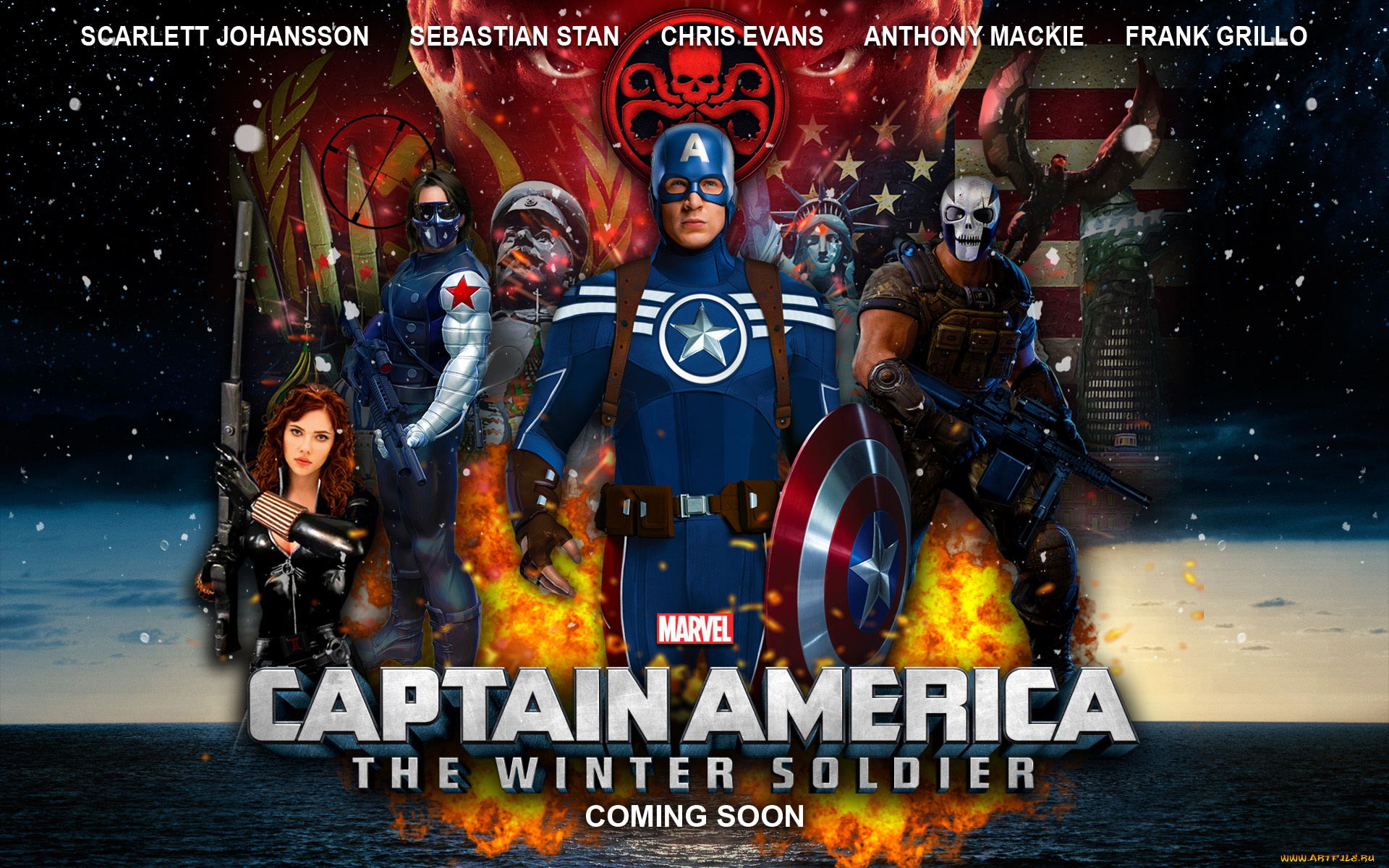 captain, america, the, winter, soldier, кино, фильмы, первый, мститель, другая, война