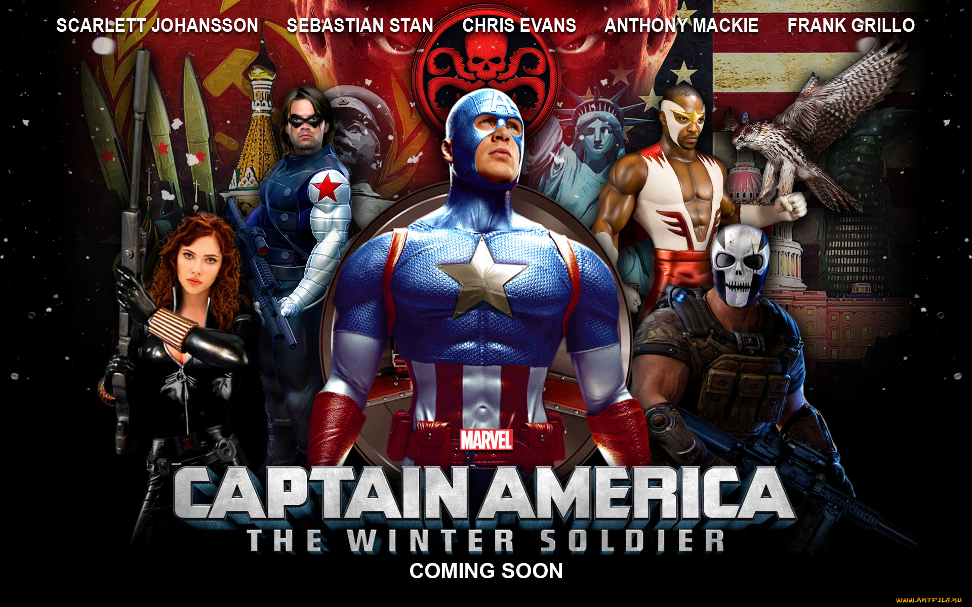 captain, america, the, winter, soldier, кино, фильмы, другая, война, первый, мститель