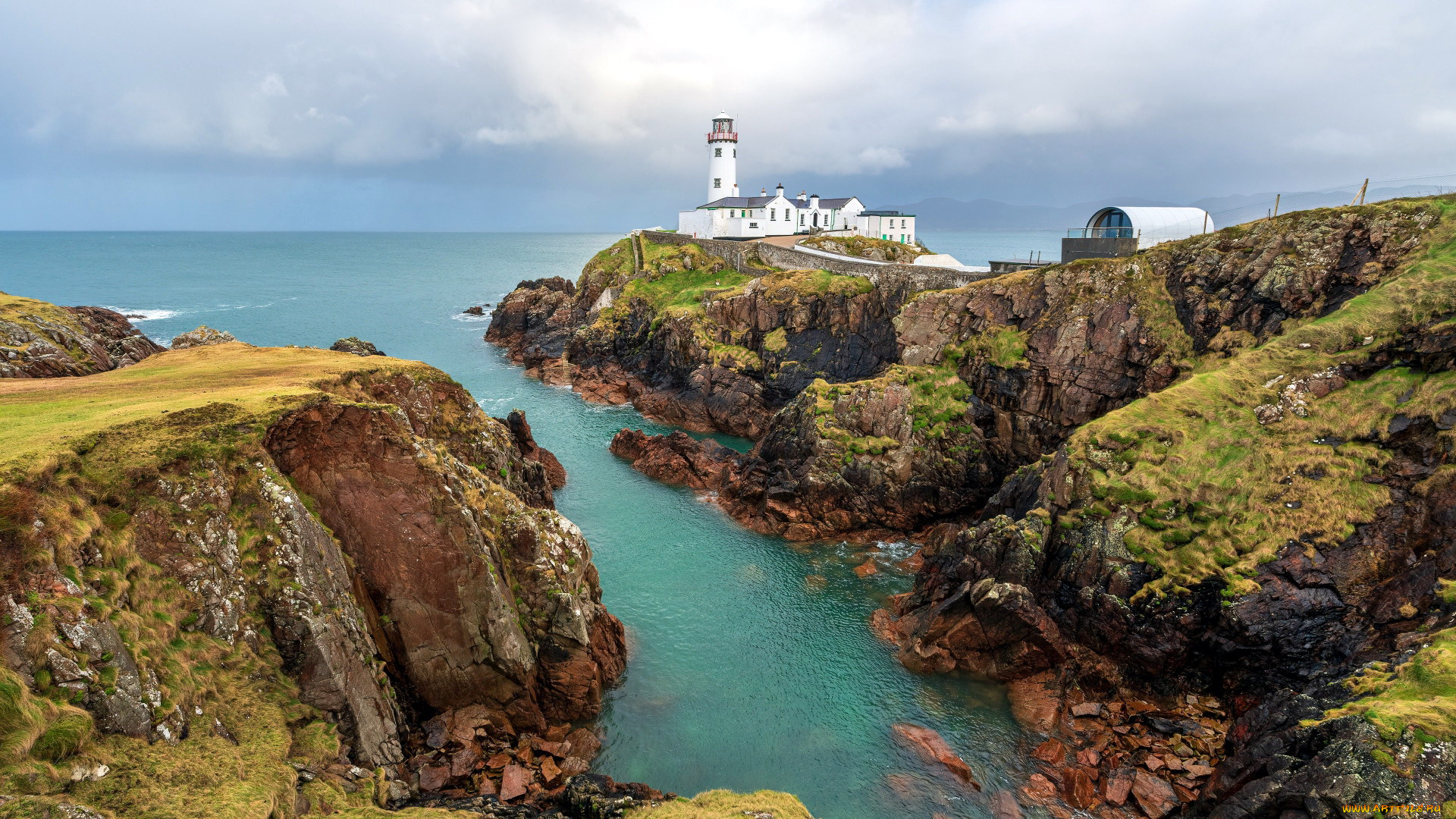 fanad, lighthouse, donegal, ireland, природа, маяки, fanad, lighthouse