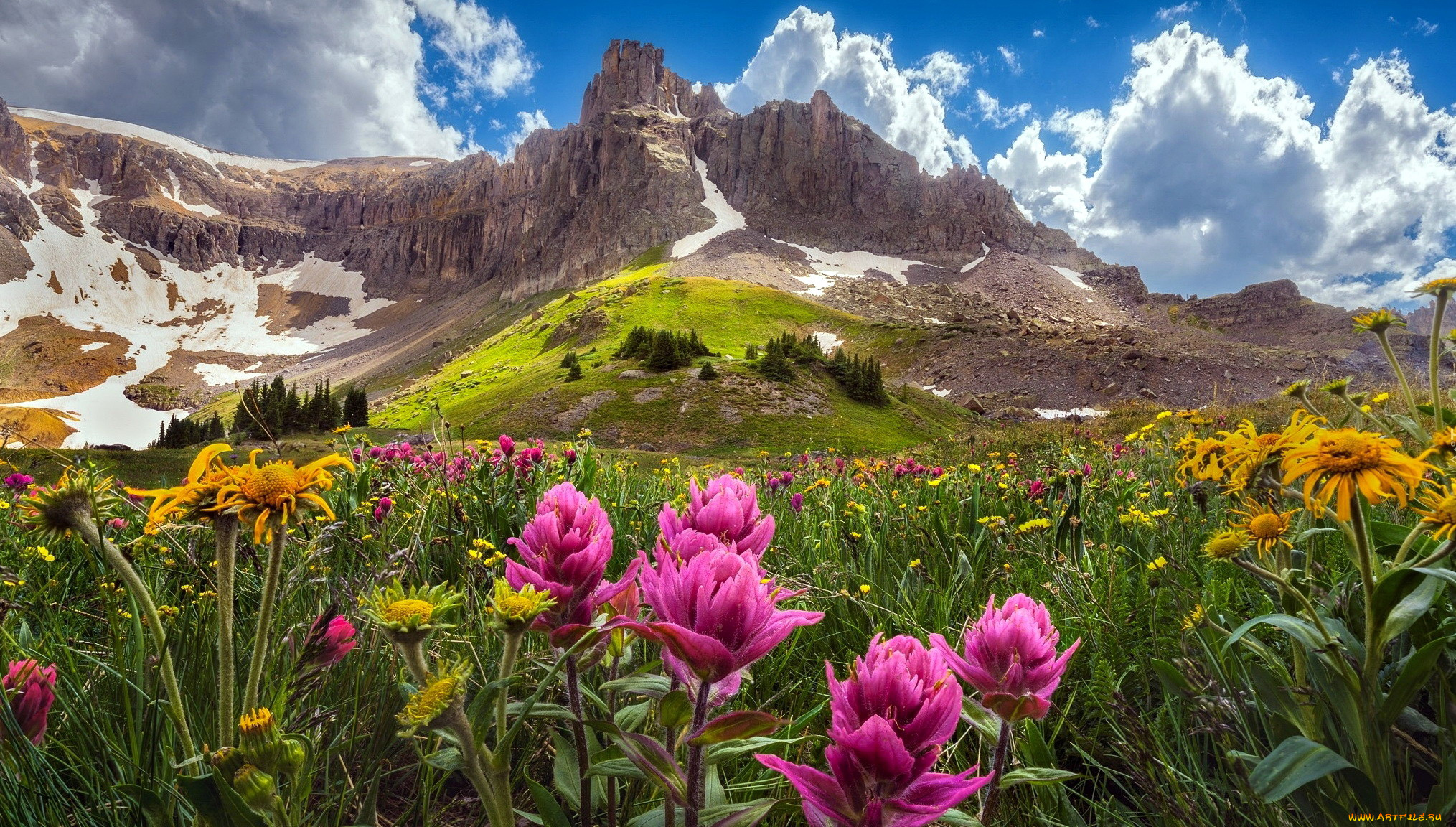 san, juan, mountains, colorado, природа, горы, san, juan, mountains