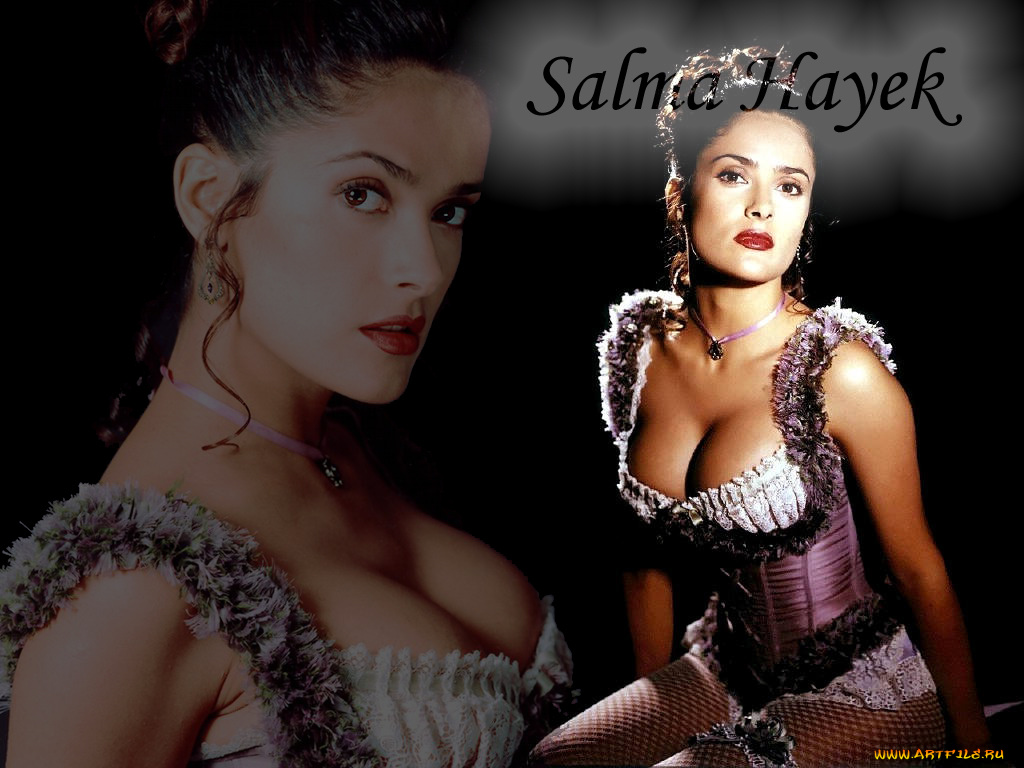 Salma, Hayek, девушки