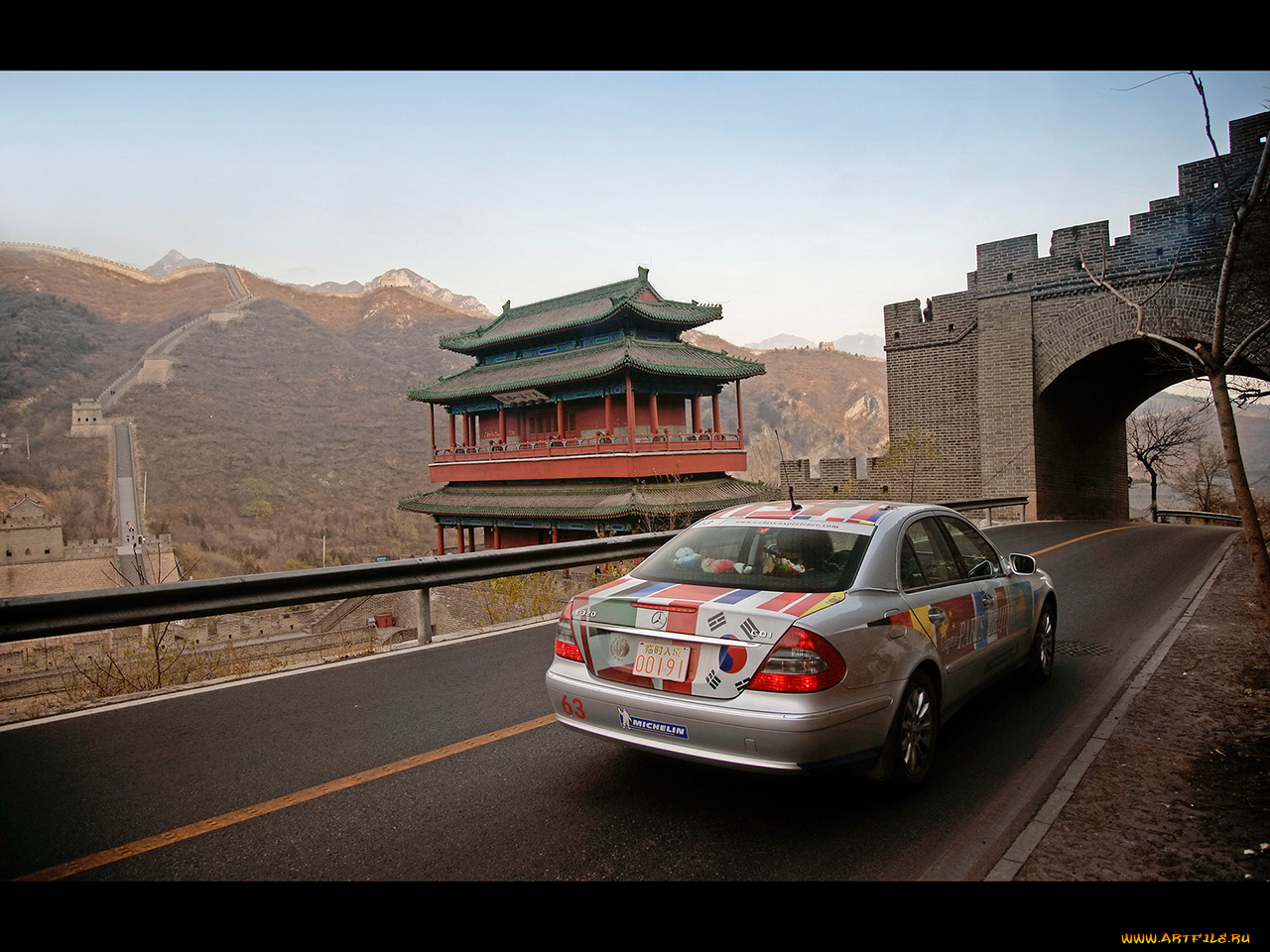 2006, mercedes, benz, class, paris, to, beijing, автомобили