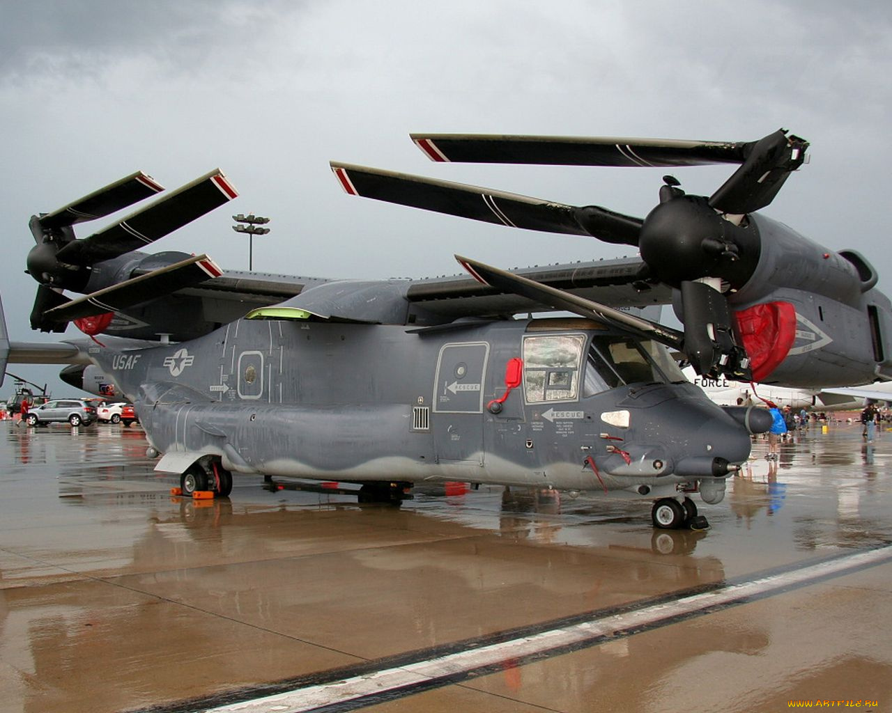 Конвертоплан CV-22 Osprey ВВС США скачать