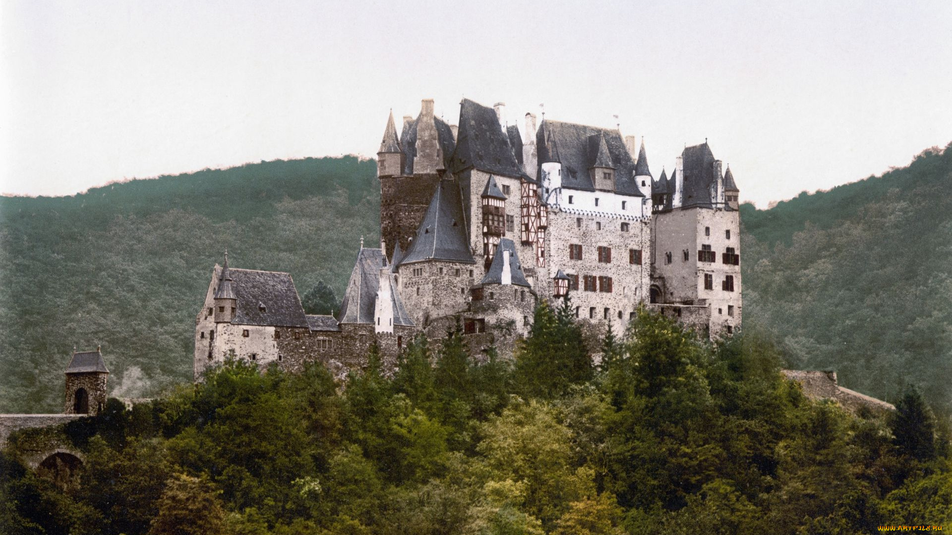 eltz, castle, germany, города, дворцы, замки, крепости, замок, эльц, германия