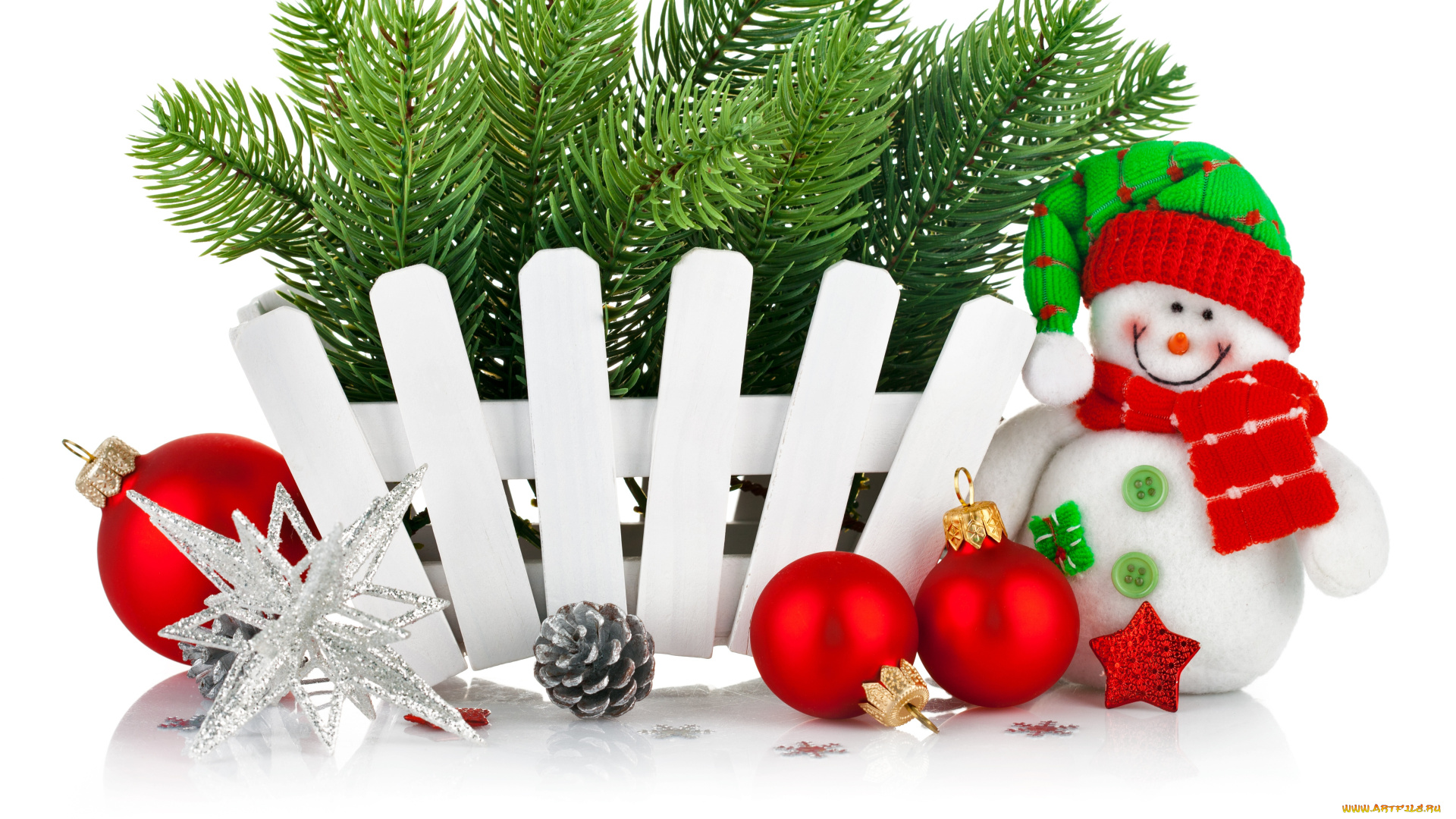 праздничные, украшения, decorations, снежинки, звезды, ornaments, balls, снеговик, шары, snowman, игрушки, рождество, toy, holiday, merry, christmas, праздник, star, snowflakes