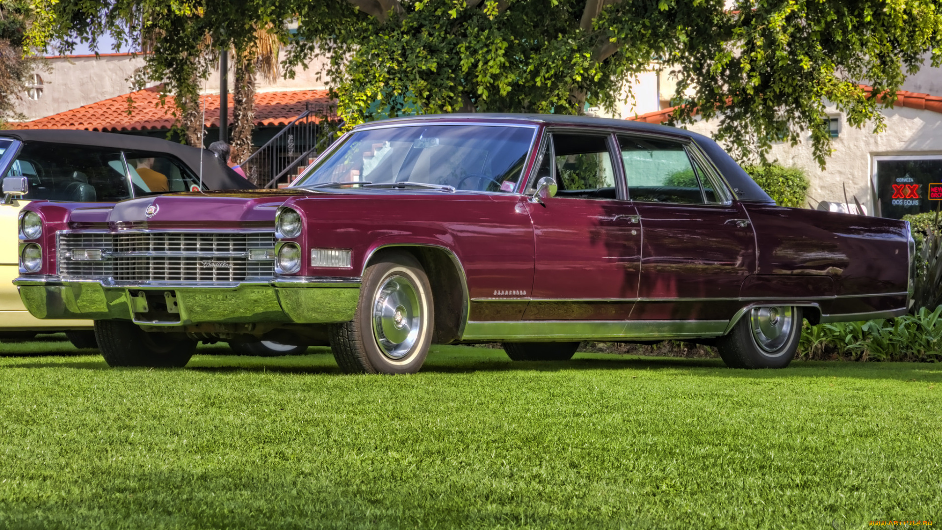 1966, cadillac, fleetwood, brougham, автомобили, выставки, и, уличные, фото, выставка, автошоу