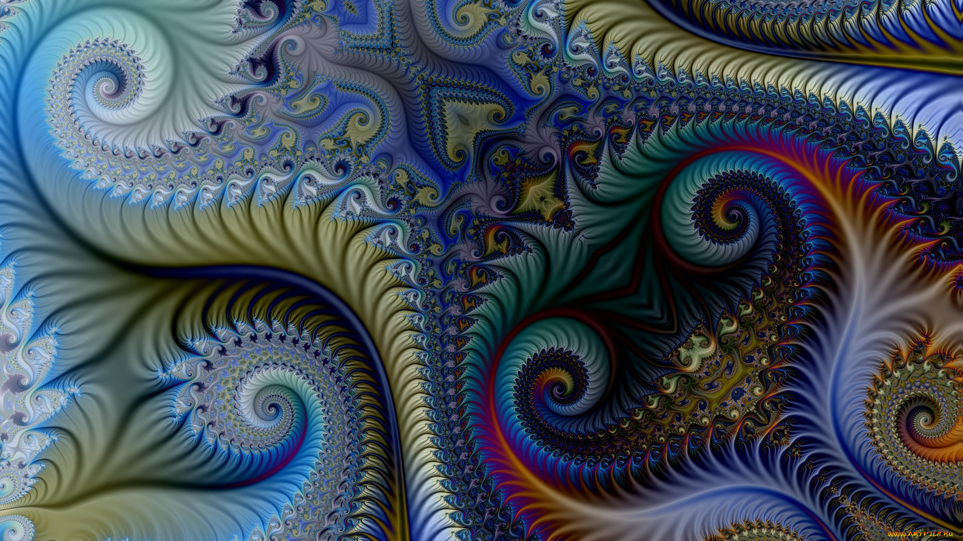 3д, графика, фракталы, , fractal, узор