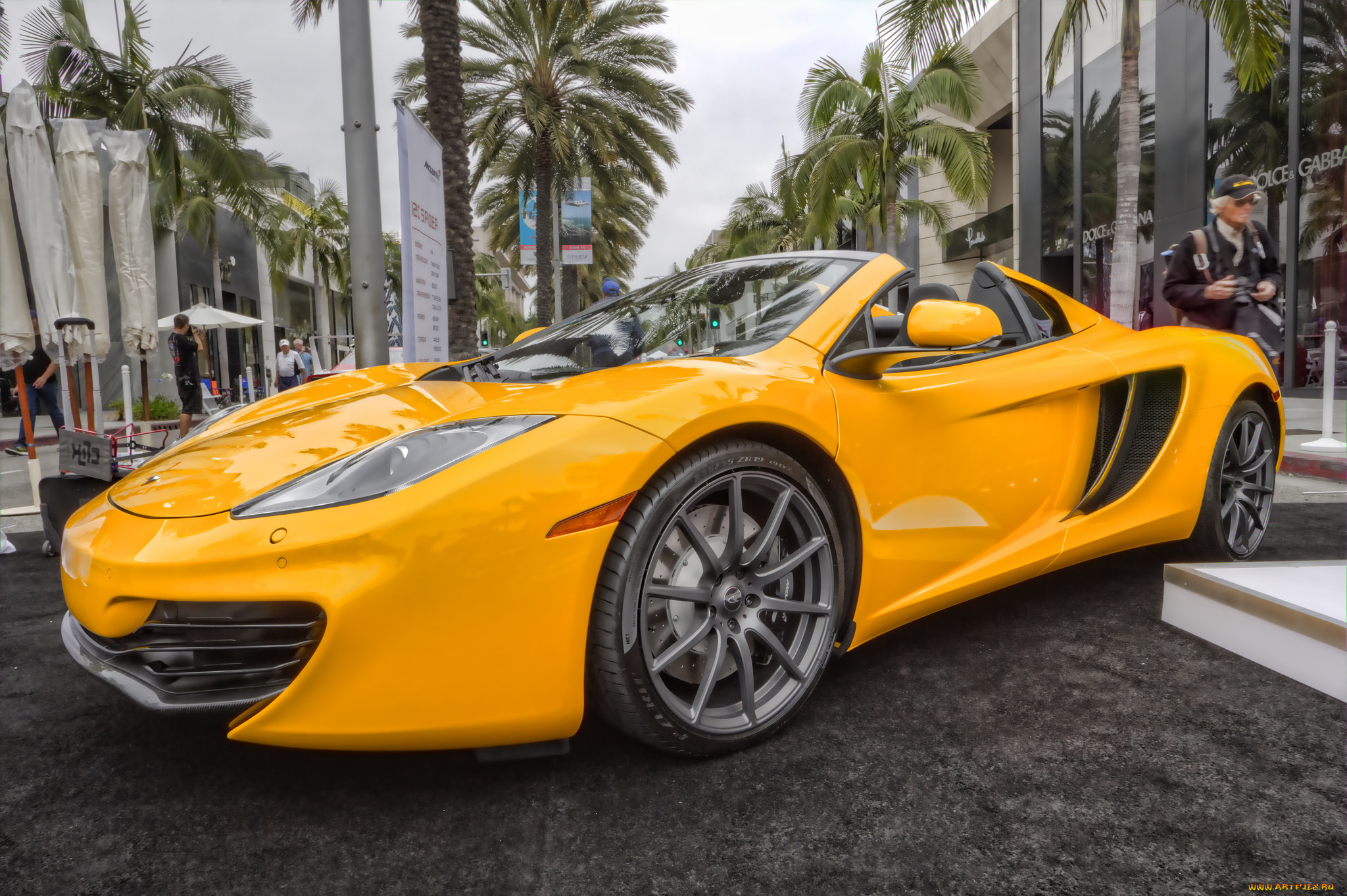 mclaren, mp4-12c, spider, автомобили, выставки, и, уличные, фото, автошоу, выставка