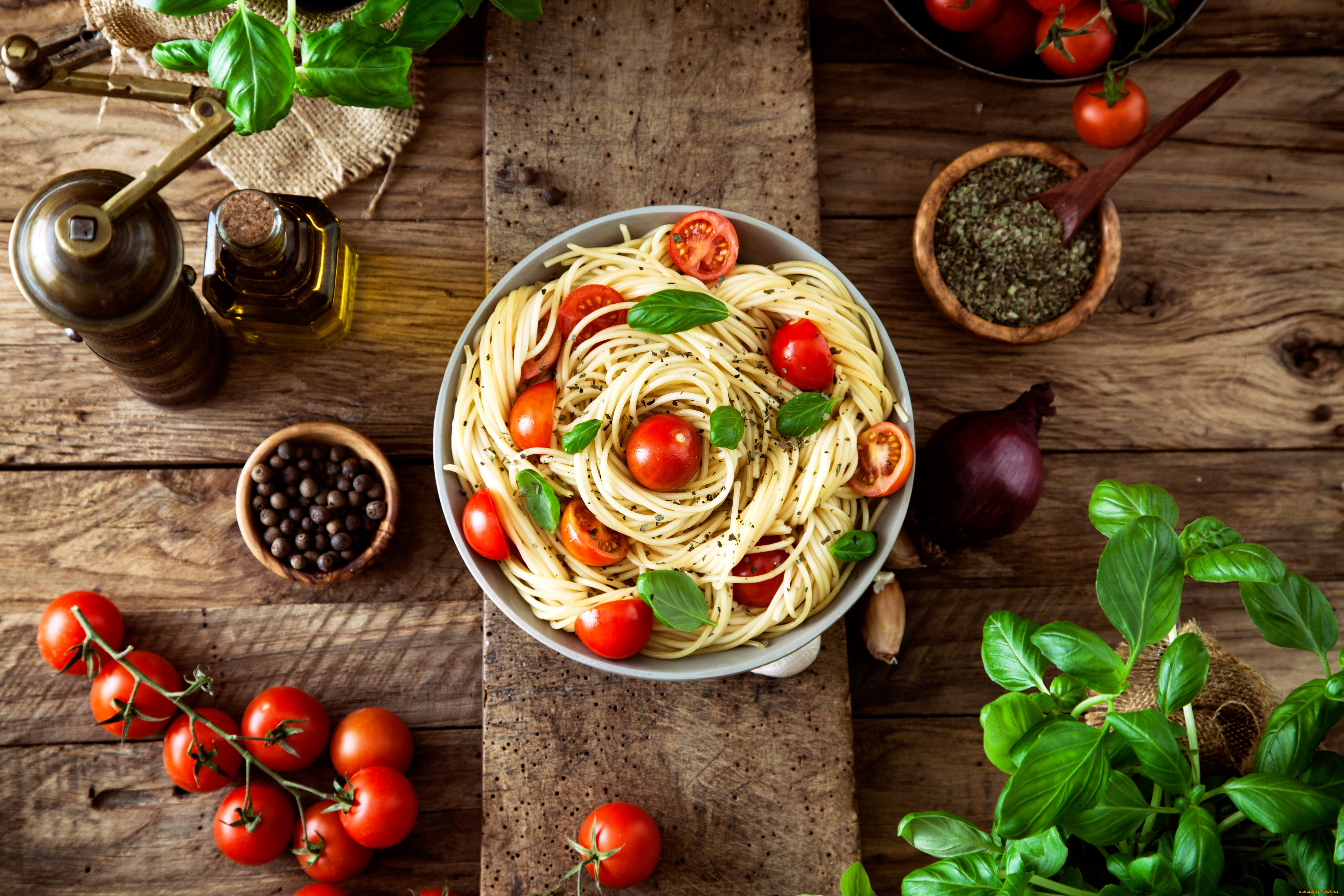 еда, макаронные, блюда, pasta, специи, помидоры, tomato, спагетти, макароны, spice, томаты