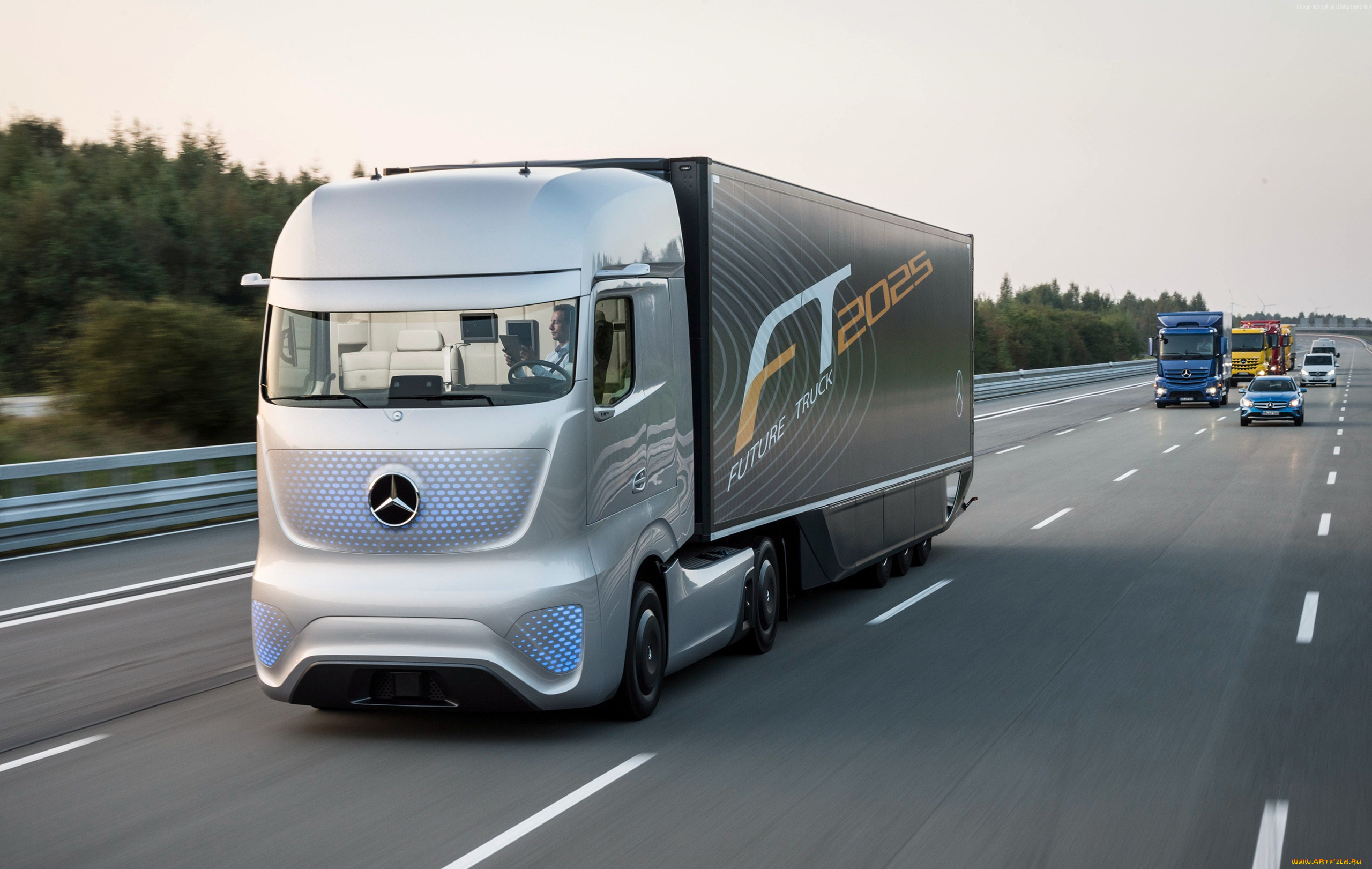 mercedes-benz, future, truck, 2025, автомобили, mercedes, trucks, mercedes-benz, 2025, future, truck