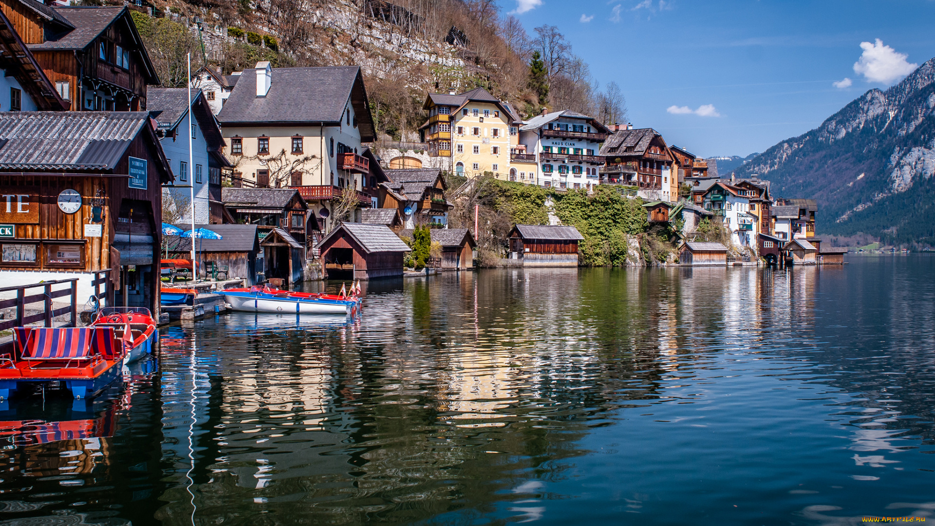 hallstatt, , austria, города, гальштат, , австрия, простор