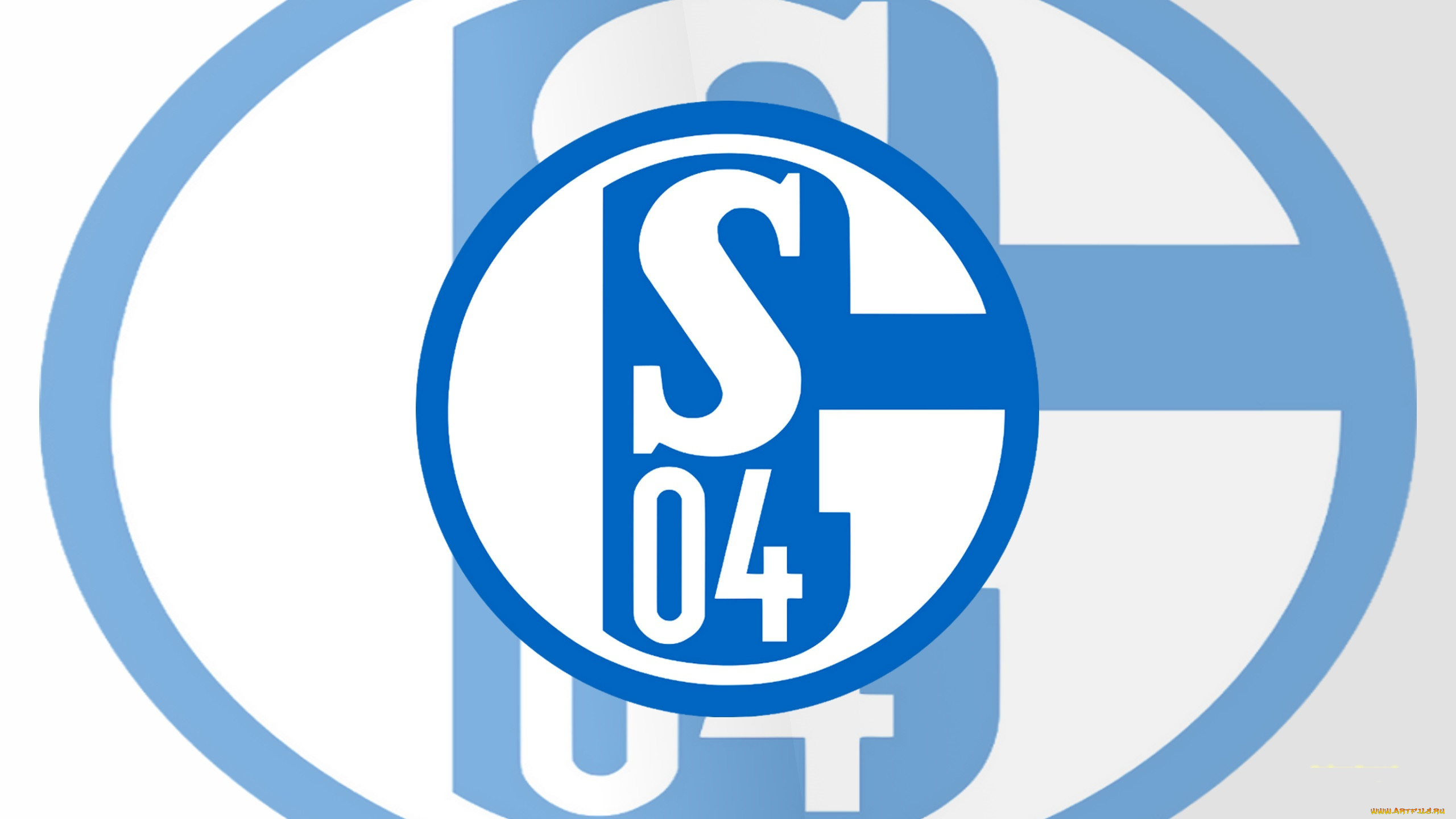 спорт, эмблемы, клубов, fc, schalke, 04, фон, логотип