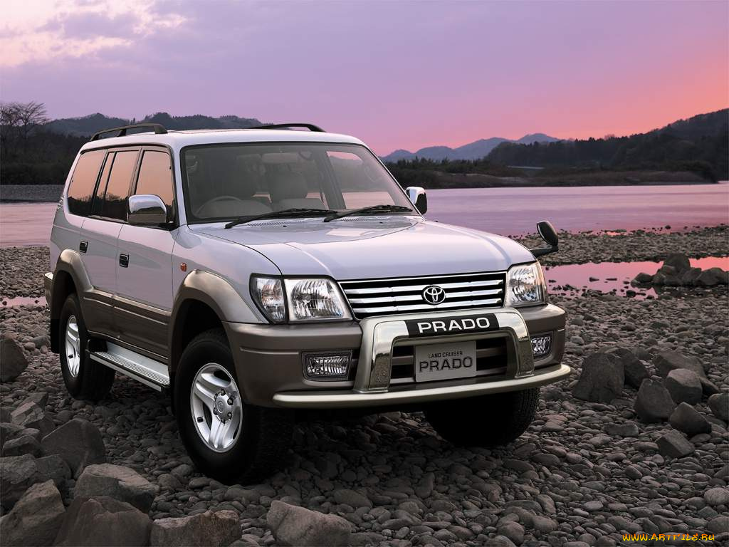 toyota, land, cruiser, prado, автомобили