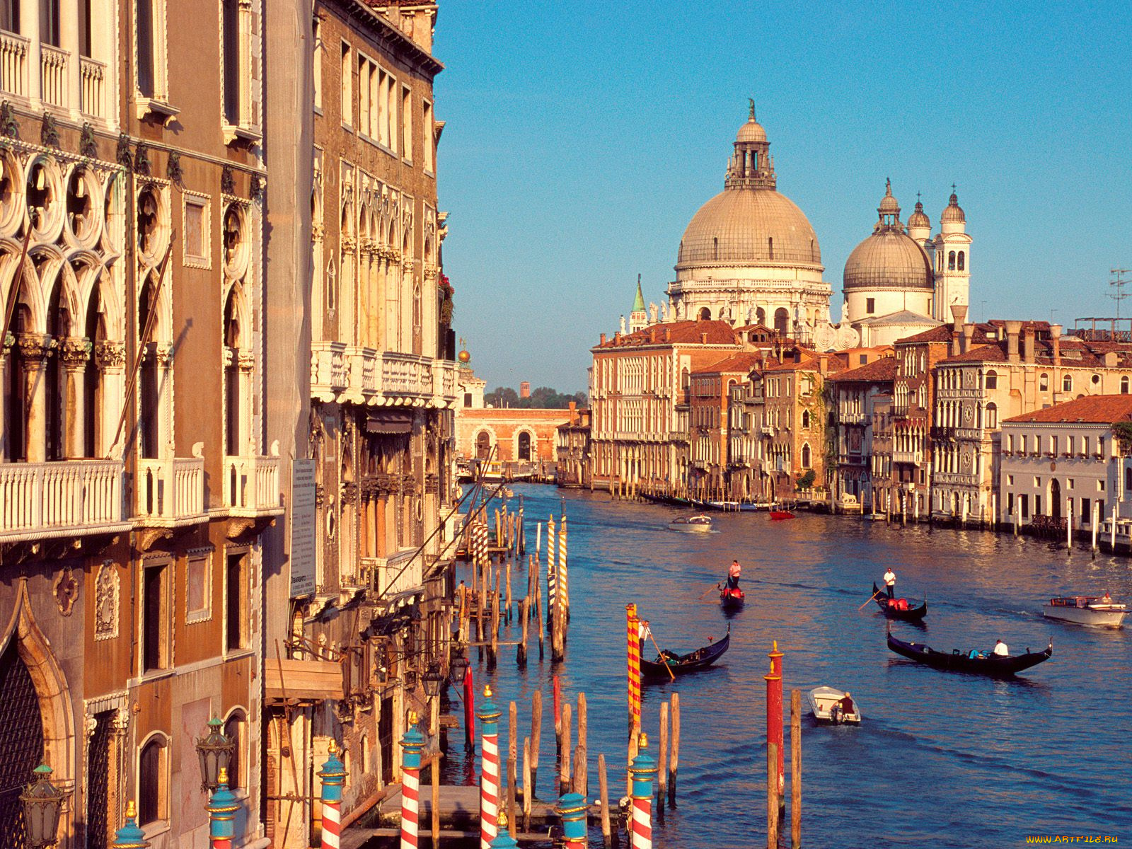 grand, canal, venice, italy, города, венеция, италия