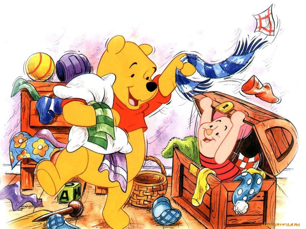 мультфильмы, winnie, the, pooh