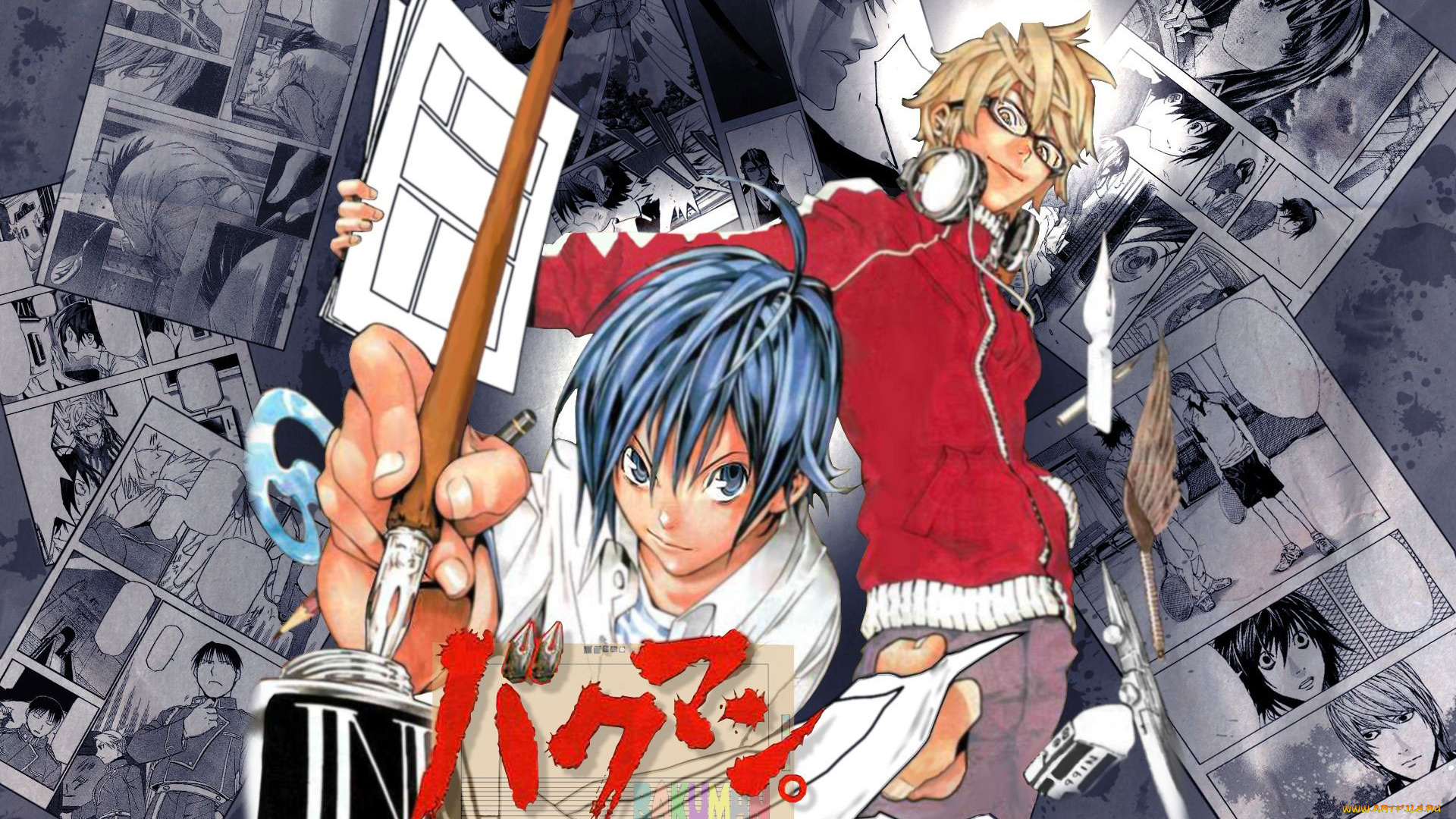 аниме, bakuman