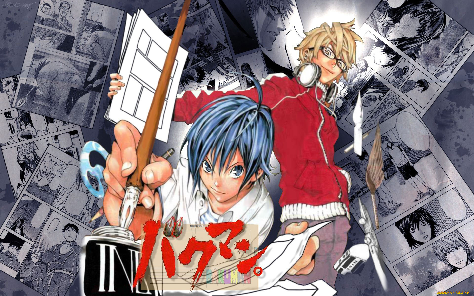 аниме, bakuman