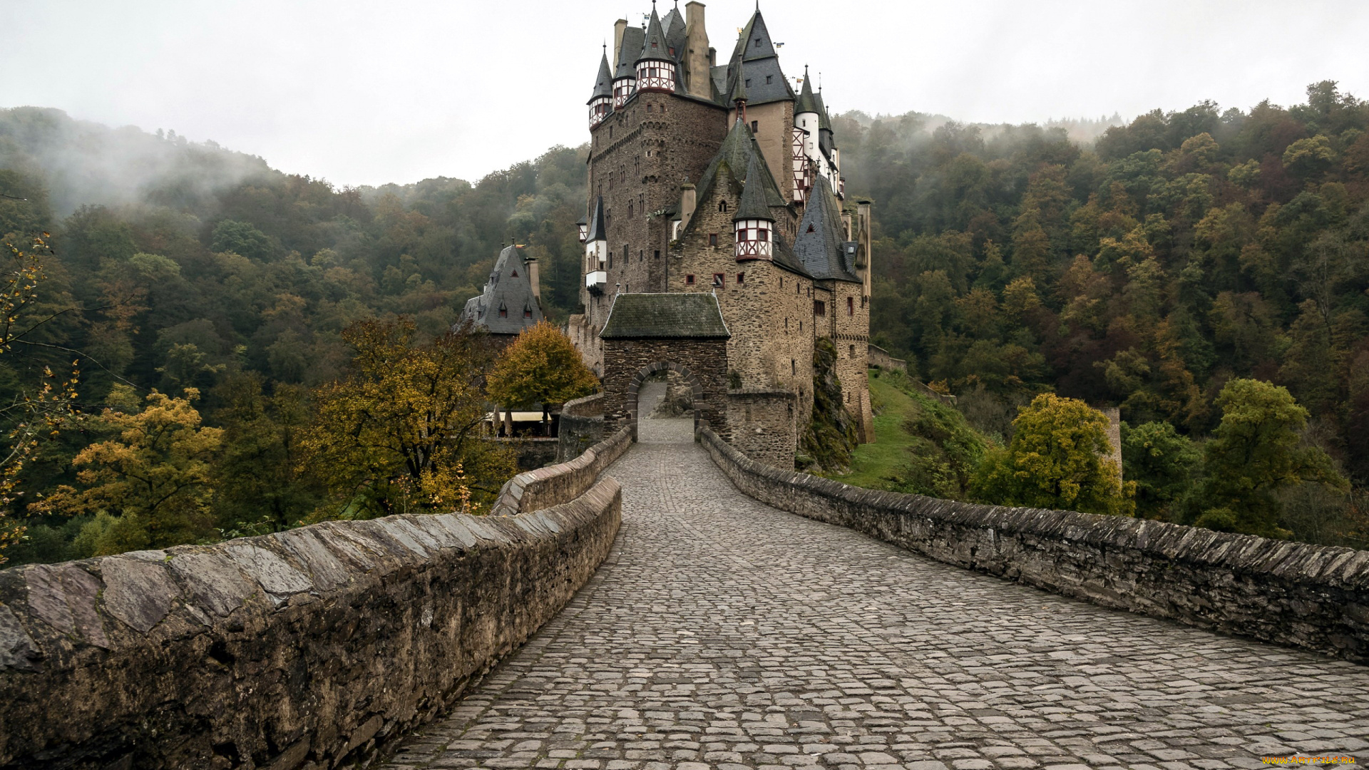 eltz, castle, города, замки, германии, eltz, castle