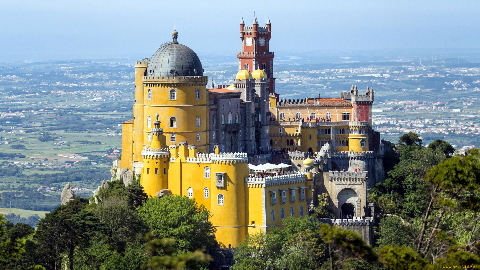 pena, palace, , portugal, города, -, дворцы, , замки, , крепости, pena, palace, portugal