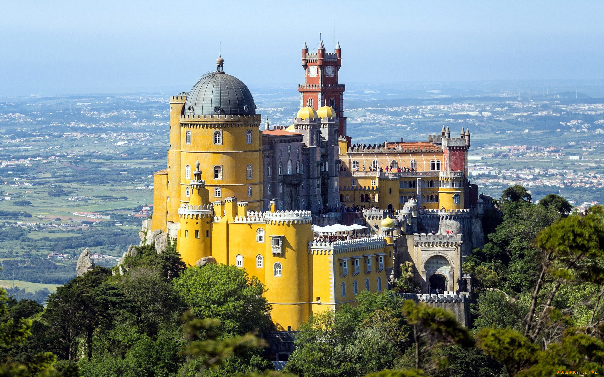 pena, palace, , portugal, города, -, дворцы, , замки, , крепости, pena, palace, portugal