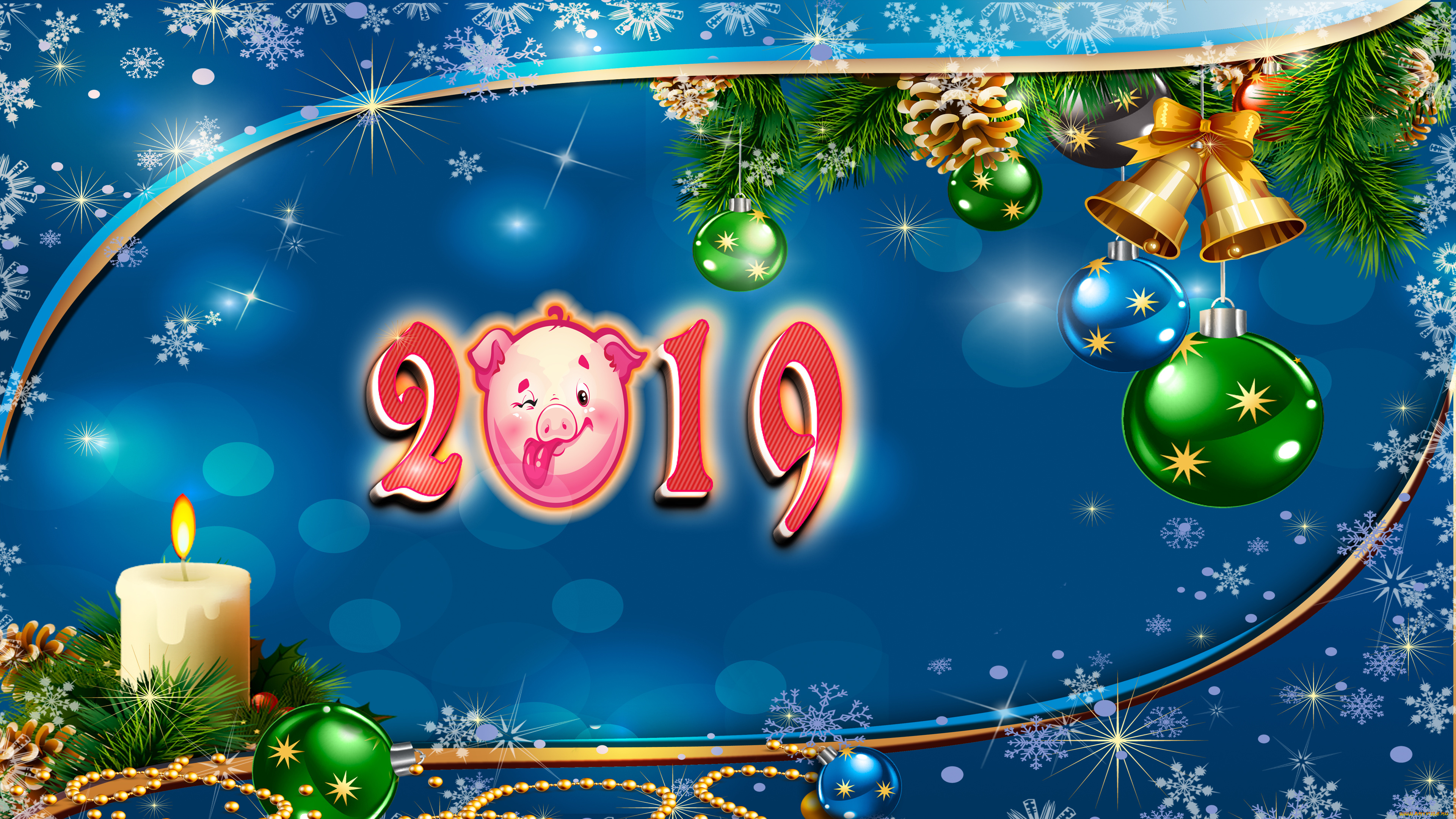 Новый год 2019. С новым годом. Баннер с новым годом. Новый год обои. Новогодняя заставка.