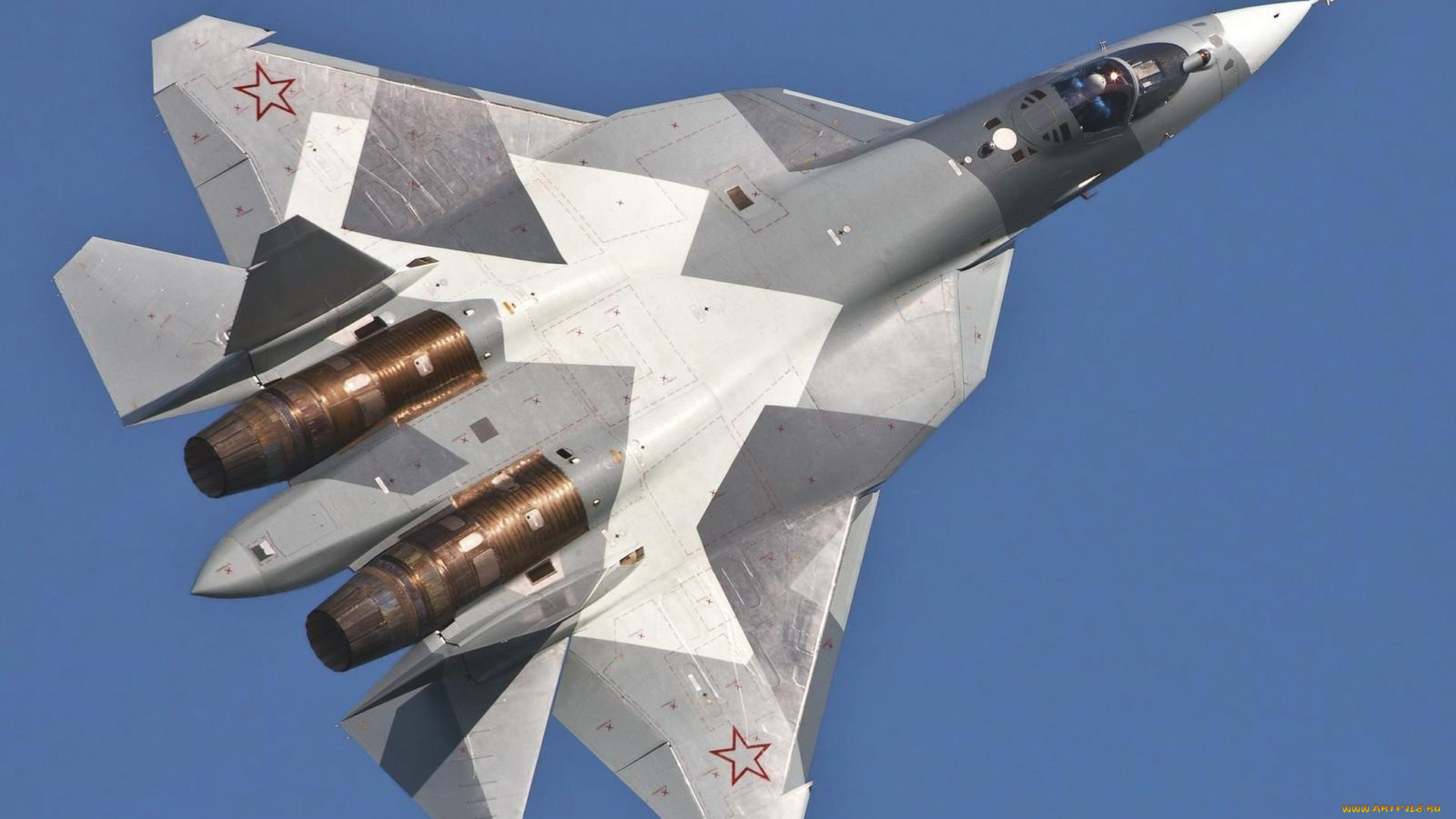 авиация, боевые, самолёты, russian, fighter, jet, su-57, air, force