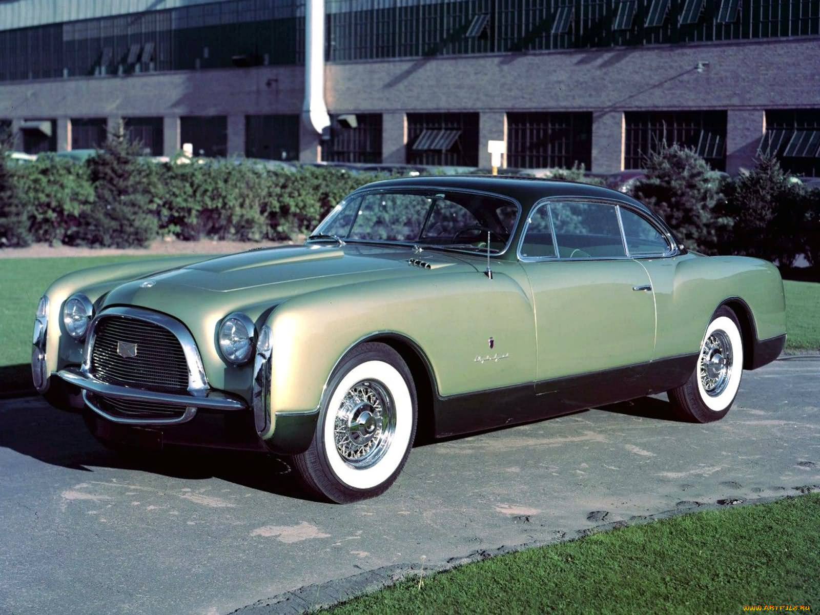 chrysler, ghia, special, show, car, 1953, автомобили