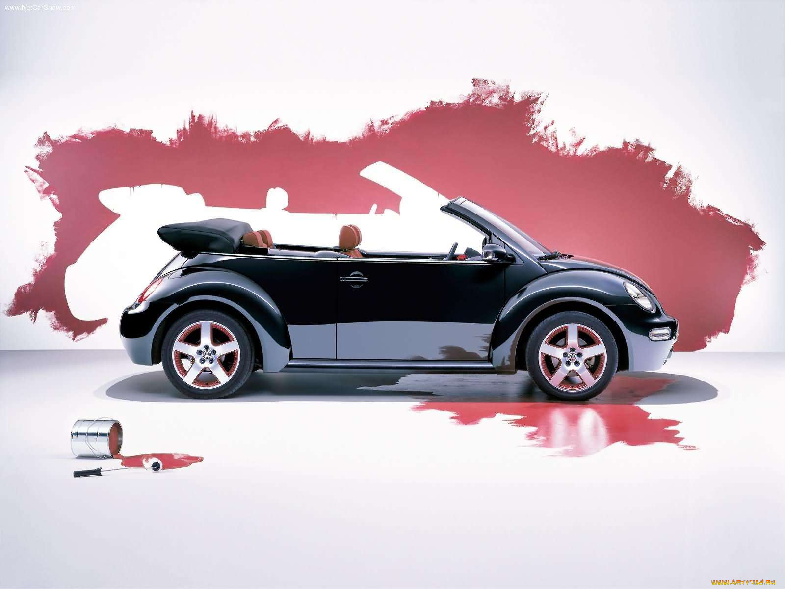 volkswagen, new, beetle, dark, flint, limited, edition, автомобили