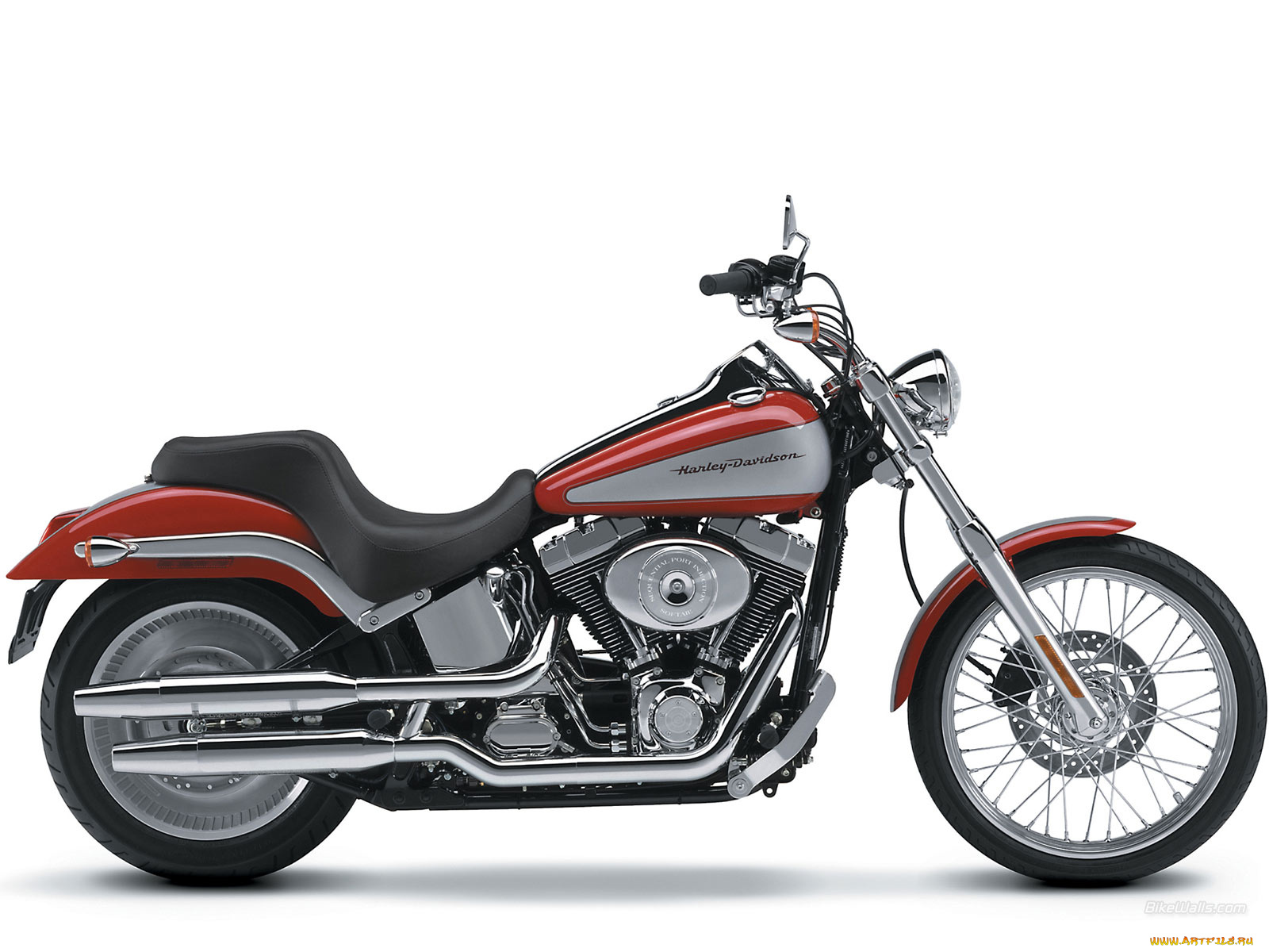 harley, davidson, softail, deuce, 2002, мотоциклы