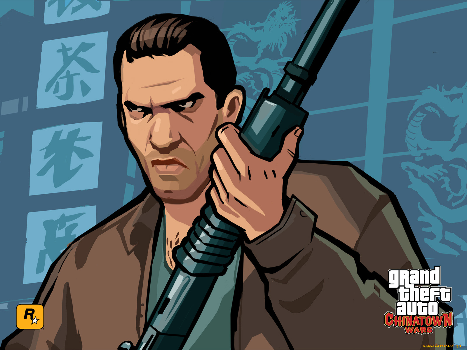 Гта чайна. Grand Theft auto: Chinatown Wars. Уэйд Хестон ГТА. GTA Chinatown Wars Уэйд Хестон. GTA 4 Chinatown Wars.